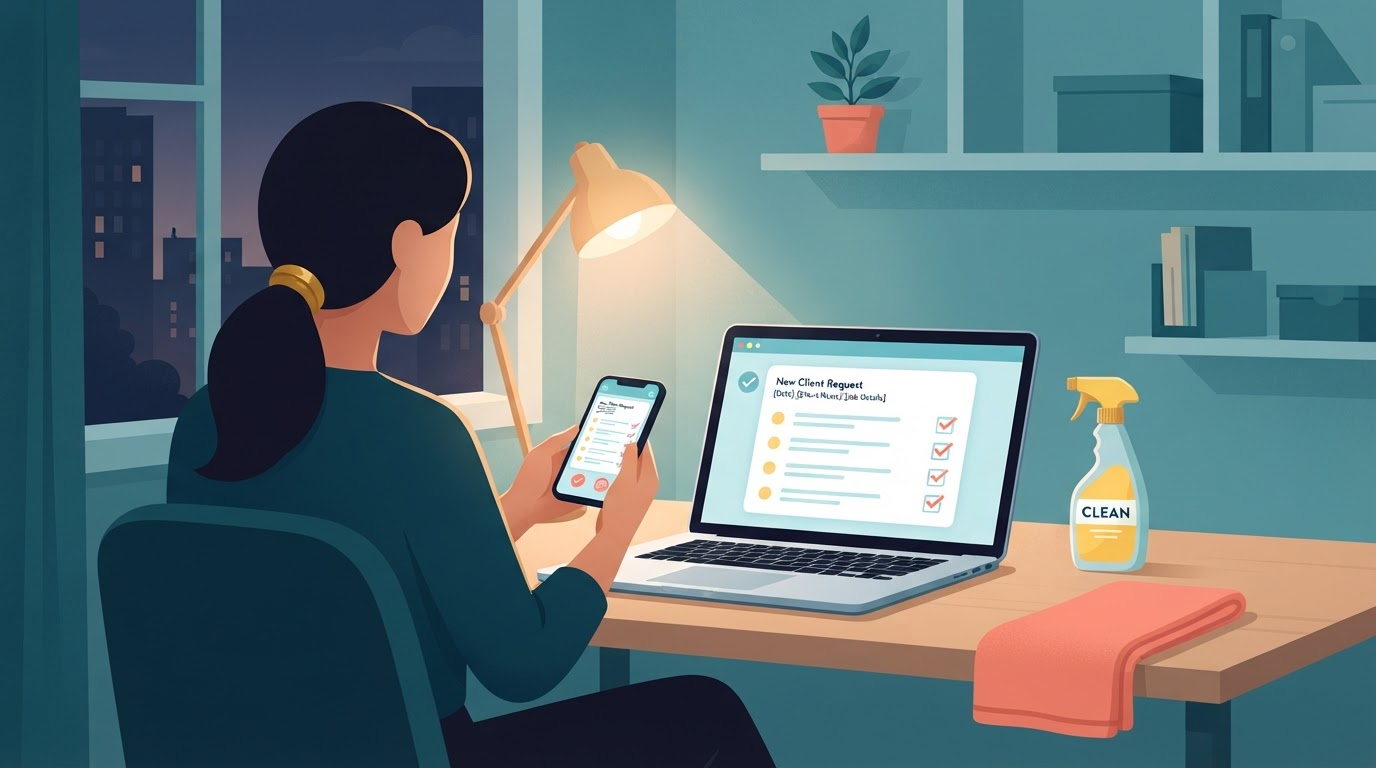 How to Organize Cleaning Requests That Come In After Hours