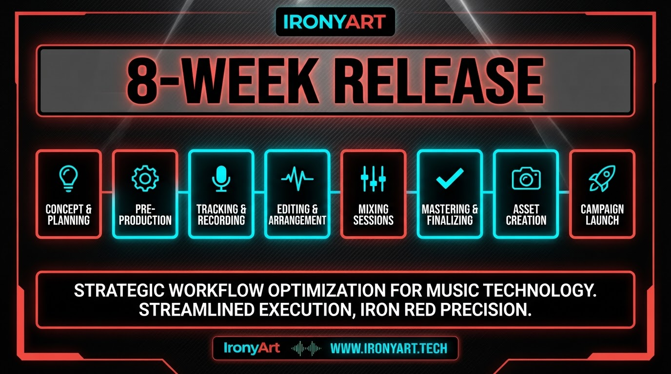 Independent Artist Release Strategy: 8-Week Checklist From Studio to Spotify Momentum