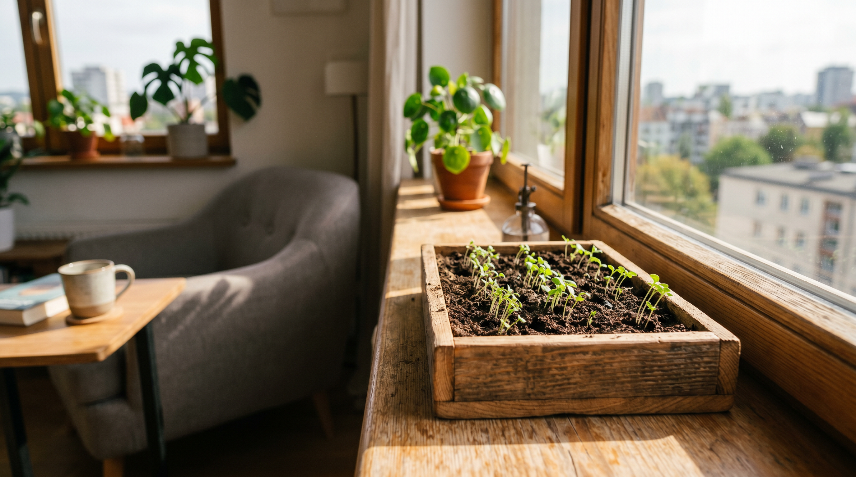 Seed Starting Indoors for Urban Apartments: Heirloom Herbs on Windowsills Made Easy