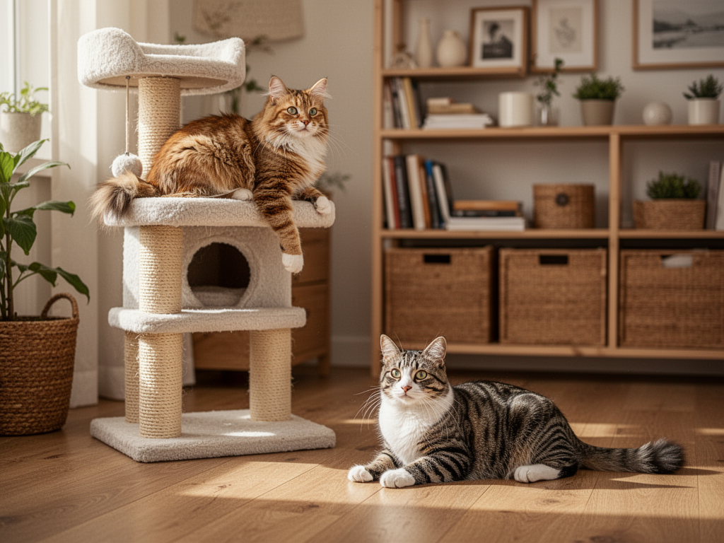 Managing Stress in Multi-Cat Households: Territory, Resources, and Peace