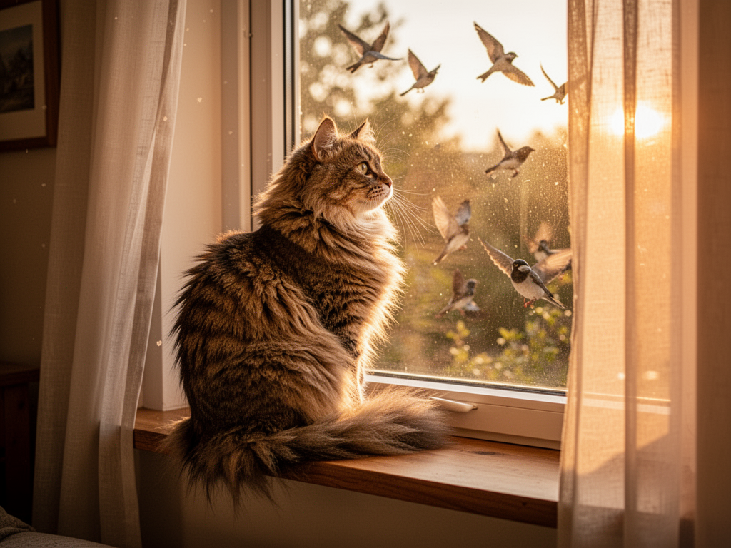 Why 'Cat TV' (Window Perches) Is Genuinely Beneficial