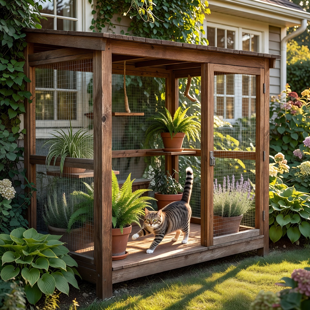 Safe Outdoor Access for Indoor Cats