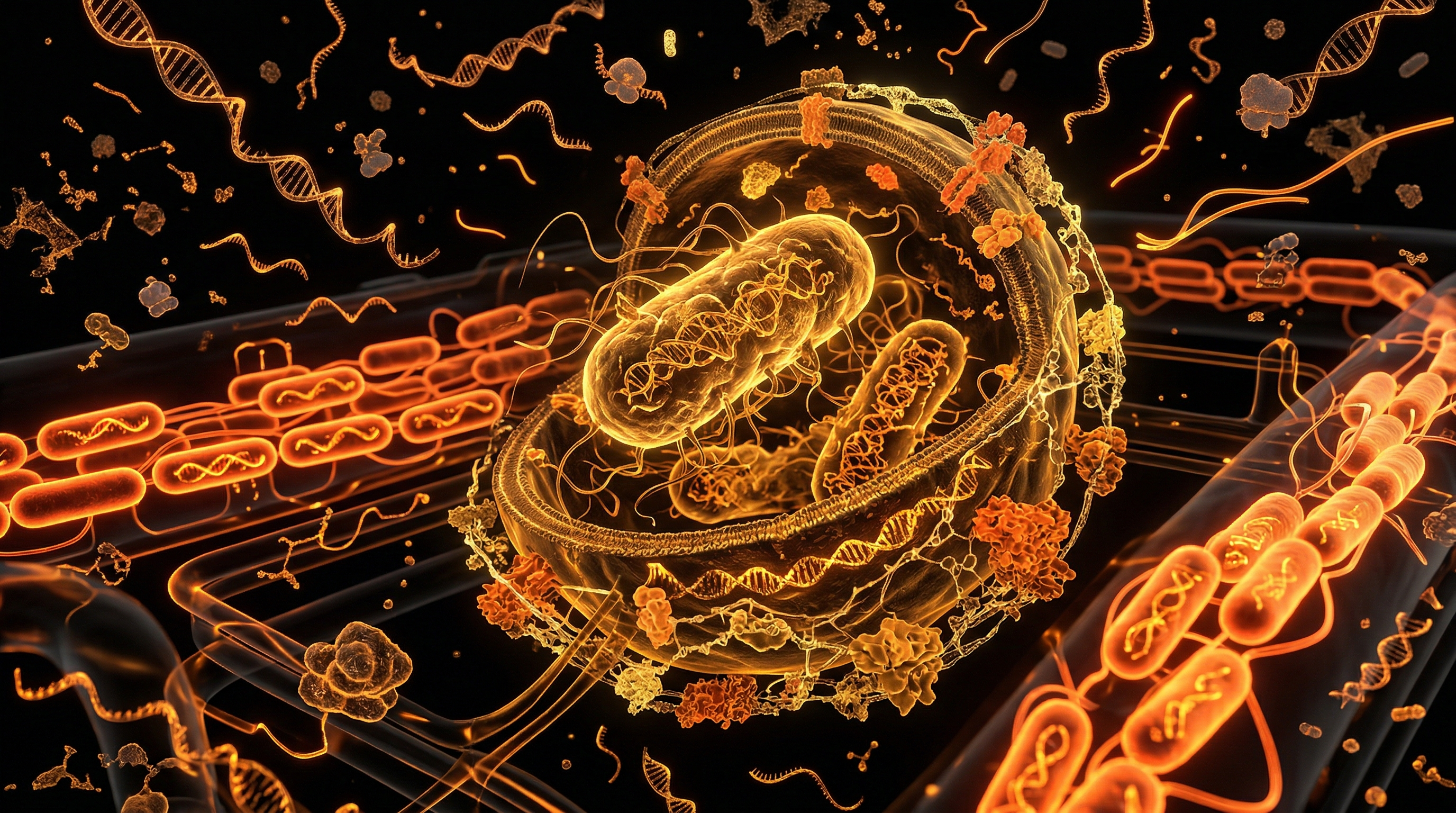 Scientific illustration for The Industrialisation of Bacteria: Protecting Ancestral Strains