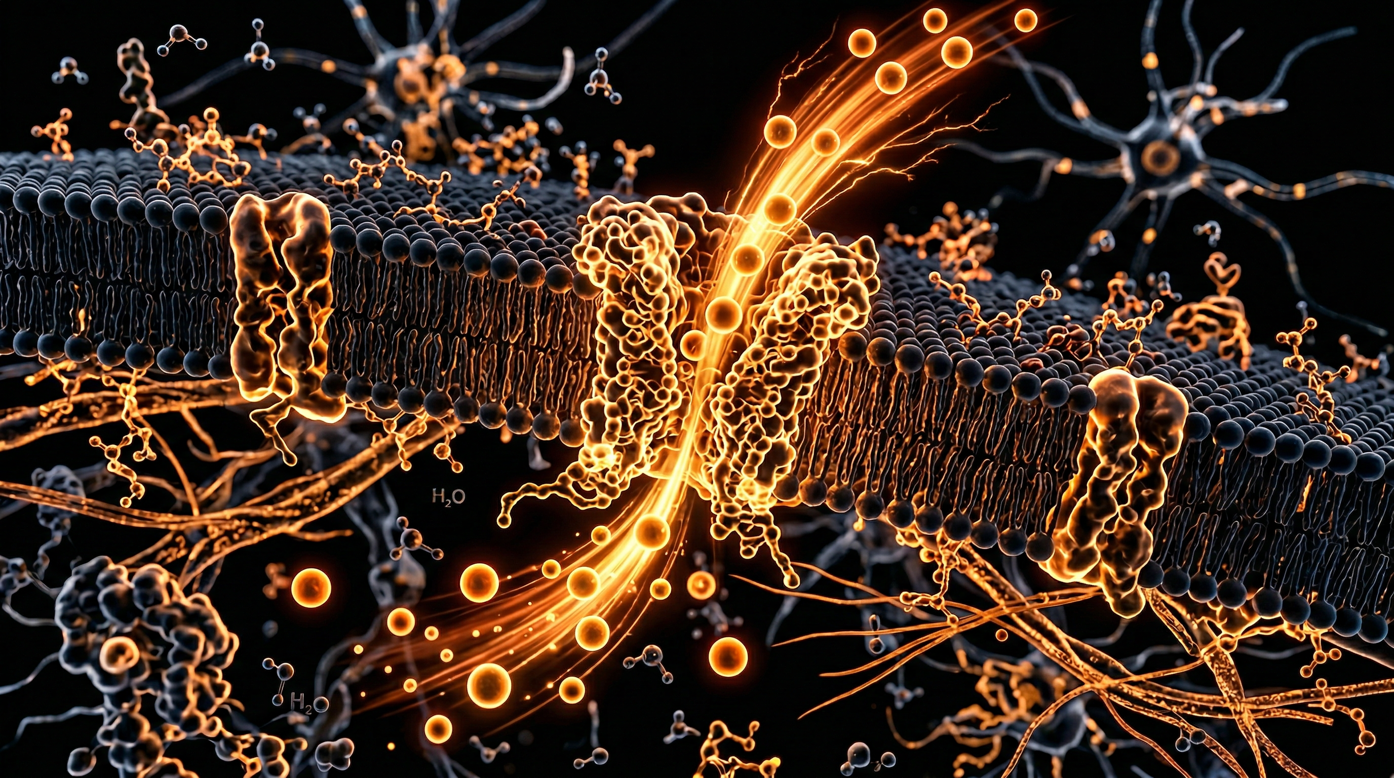 Scientific illustration for Electrolytes Reimagined: The Electrical Potential of Water