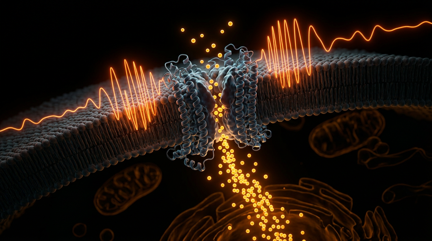 Scientific illustration for The Voltage-Gated Calcium Channel Paradox