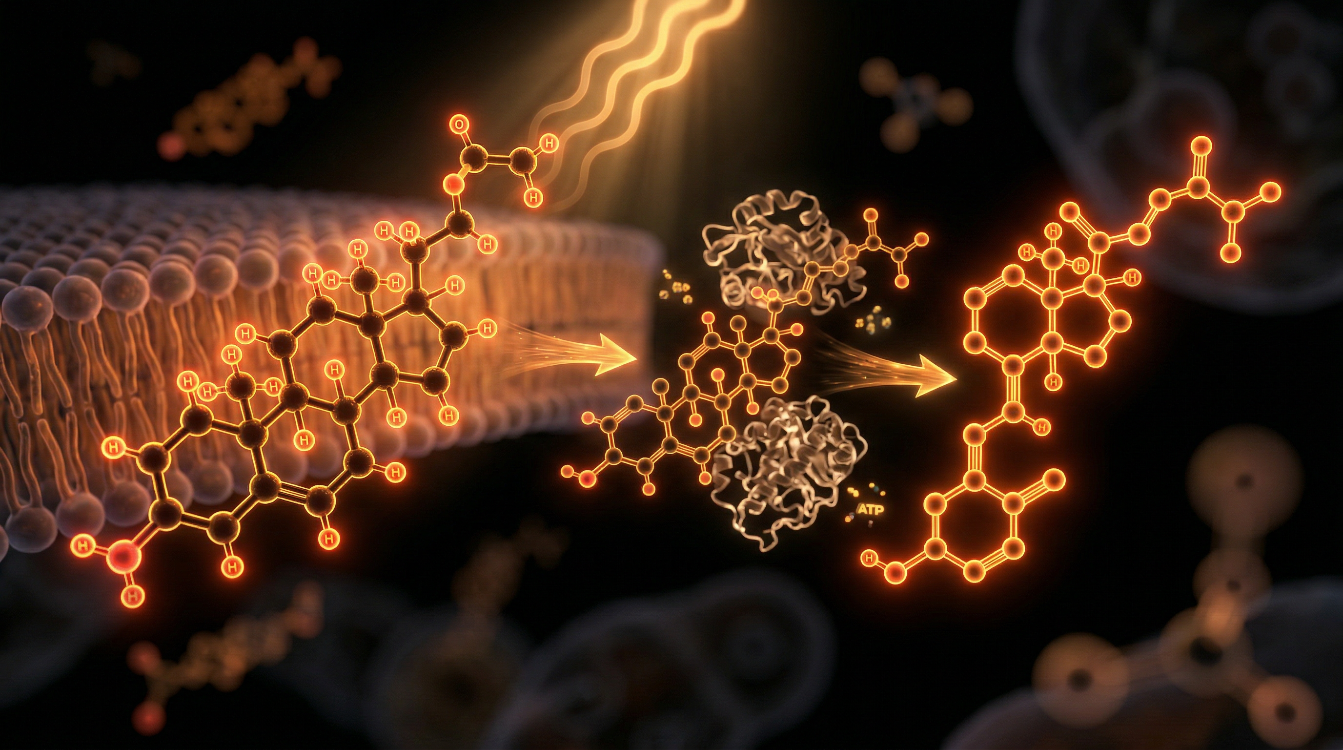 Scientific illustration for Vitamin D and Cholesterol: The Sterol Connection