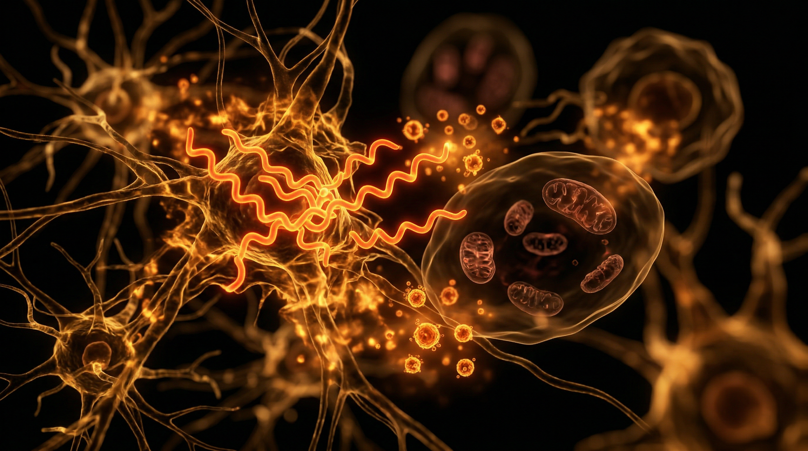 Scientific illustration for Borrelia Paradox: Lyme Disease Misidentified as ME/CFS