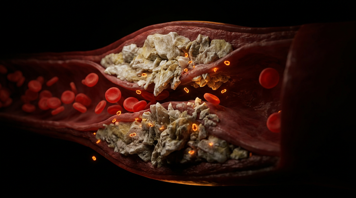 Scientific illustration for The Vitamin K2 Paradox: Why Calcium Belongs in Bones, Not Arteries