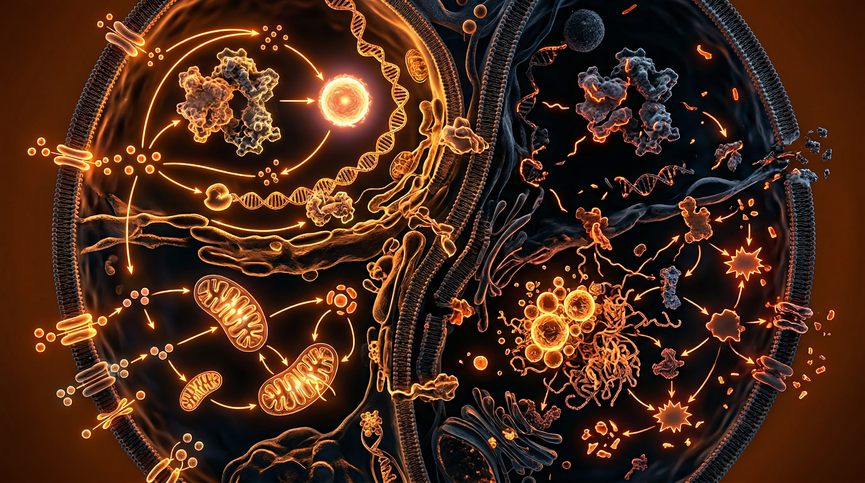 Scientific illustration for Chrononutrition: Sun-Syncing vs Modern Late-Night Metabolism