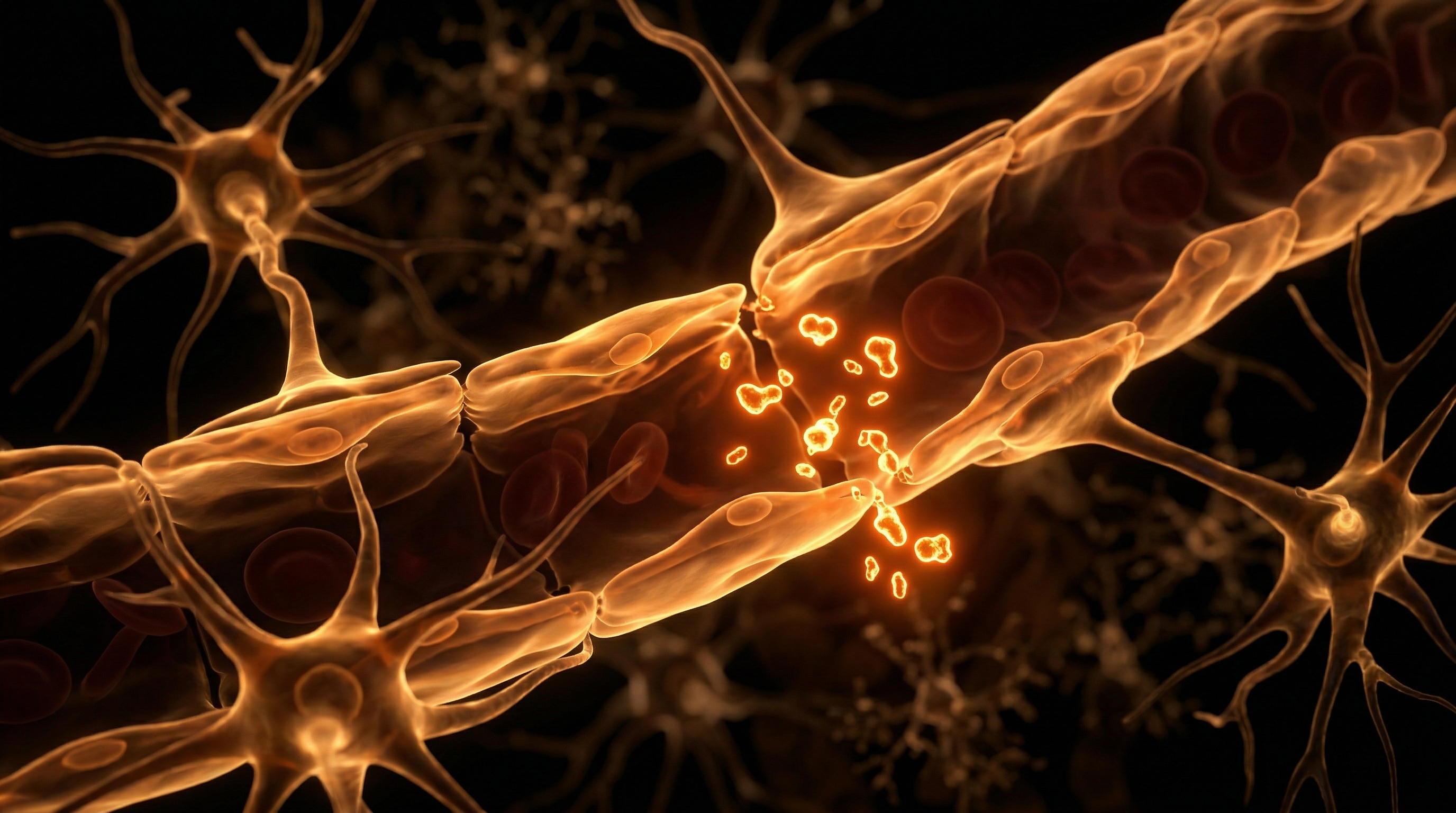 Scientific illustration for Blood-Brain Barrier: The Ultimate Defence Being Breached