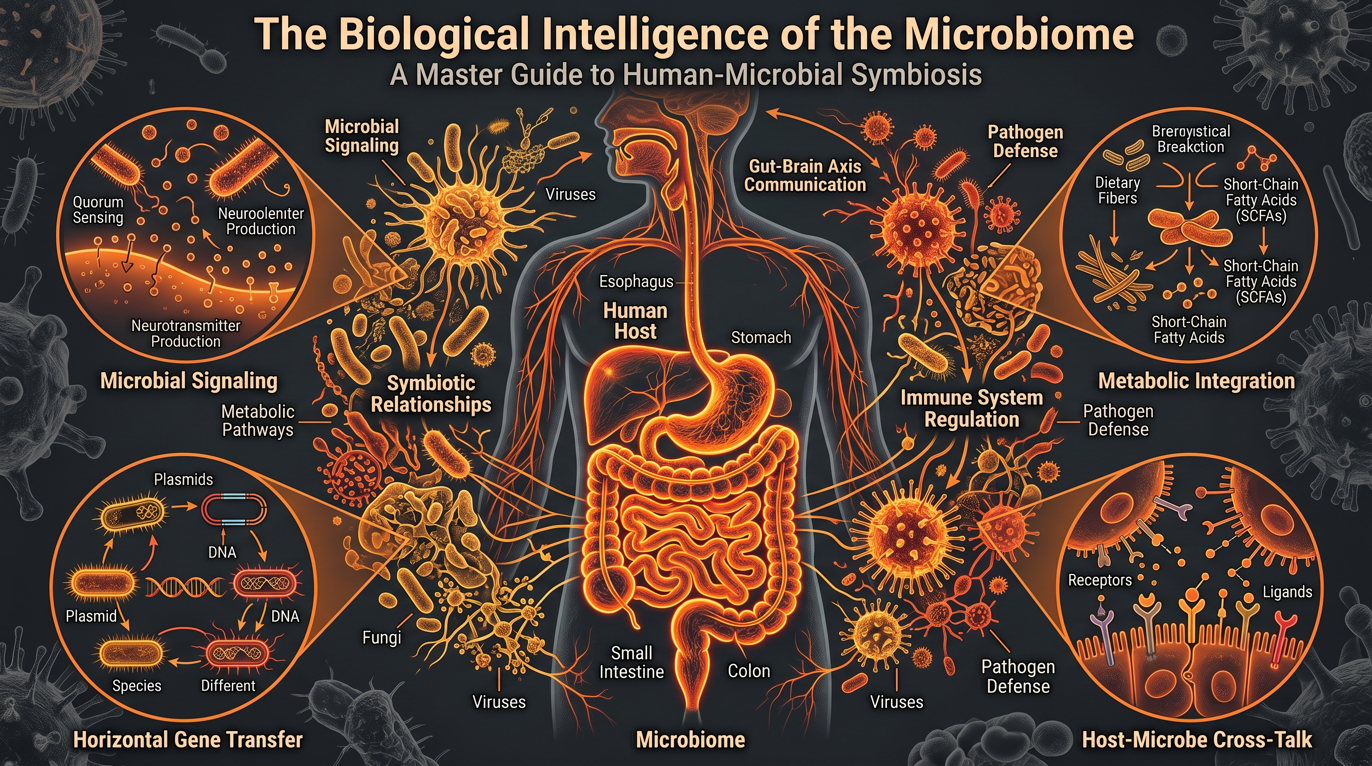 The Biological Intelligence of the Microbiome: A Master Guide to Human-Microbial Symbiosis