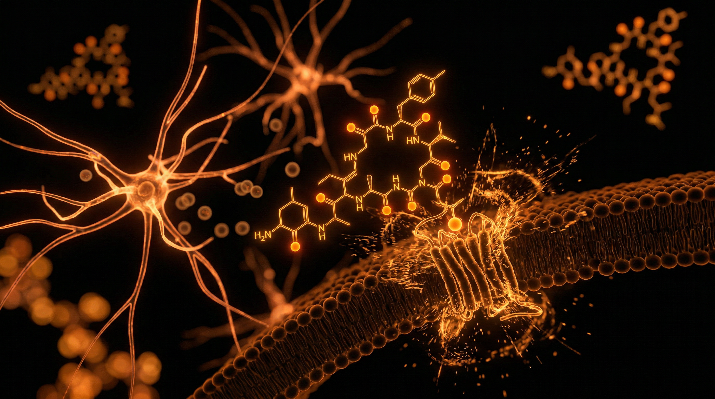 Scientific illustration for Synthetic Oxytocin: The Biochemical Disruption of Bonding