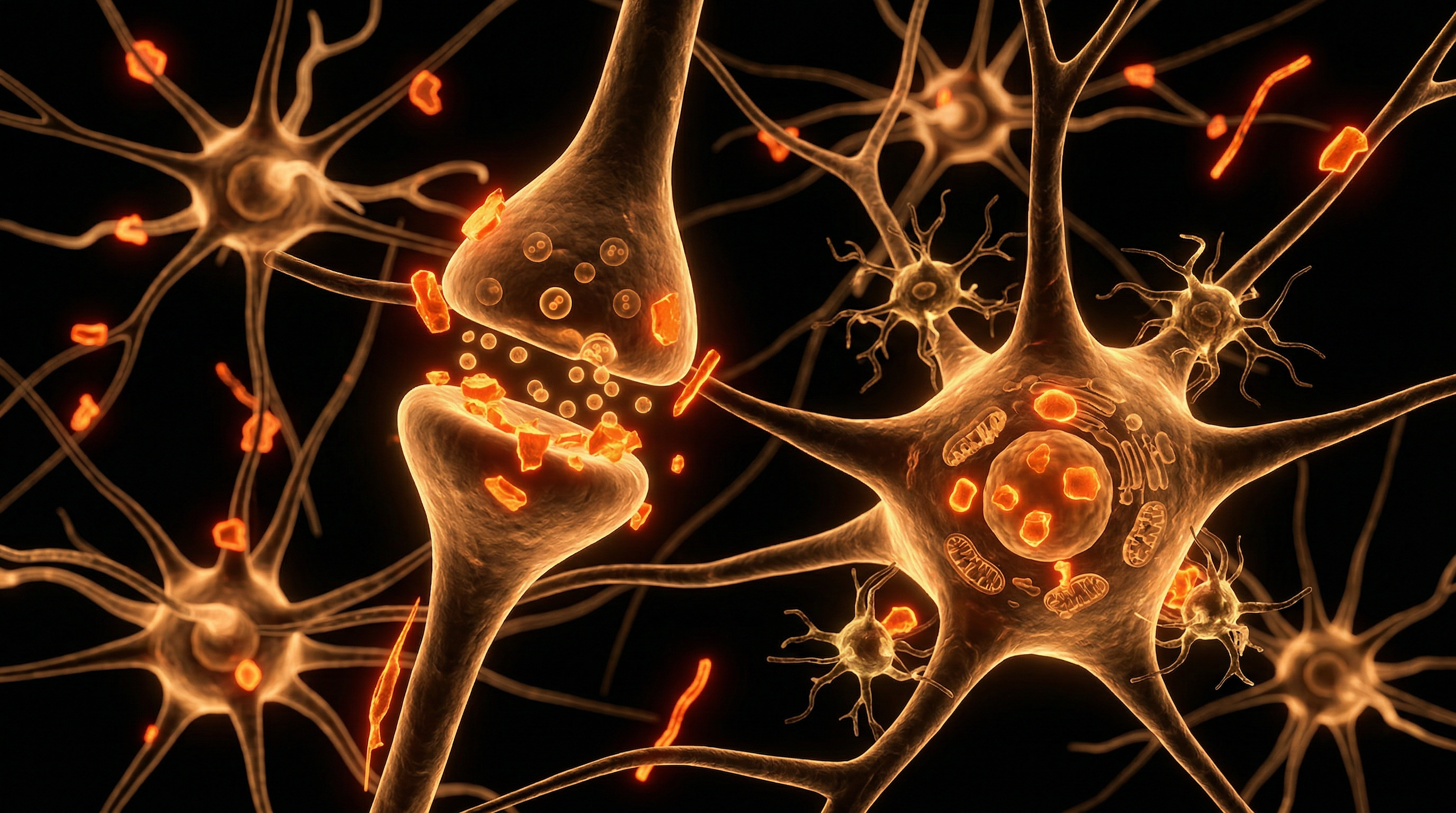 Scientific illustration for Microplastics in UK Water Supplies: Neurotoxic Consequences