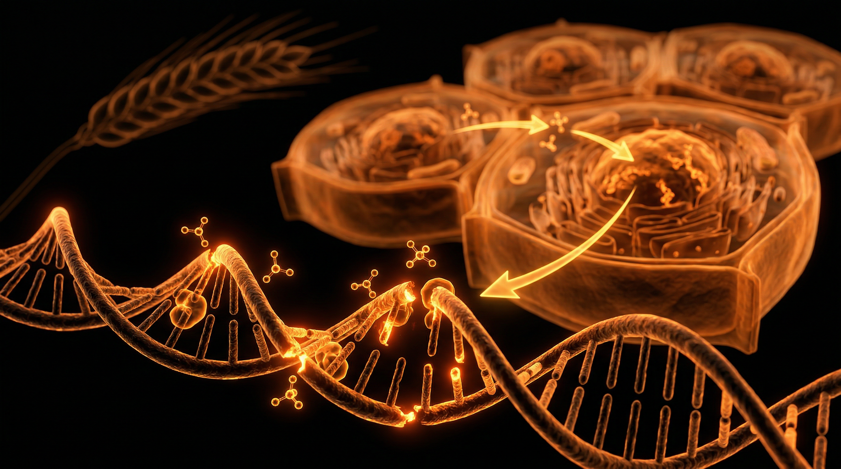 Scientific illustration for Genotoxic Grains: DNA Fragmentation from UK Wheat Desiccants