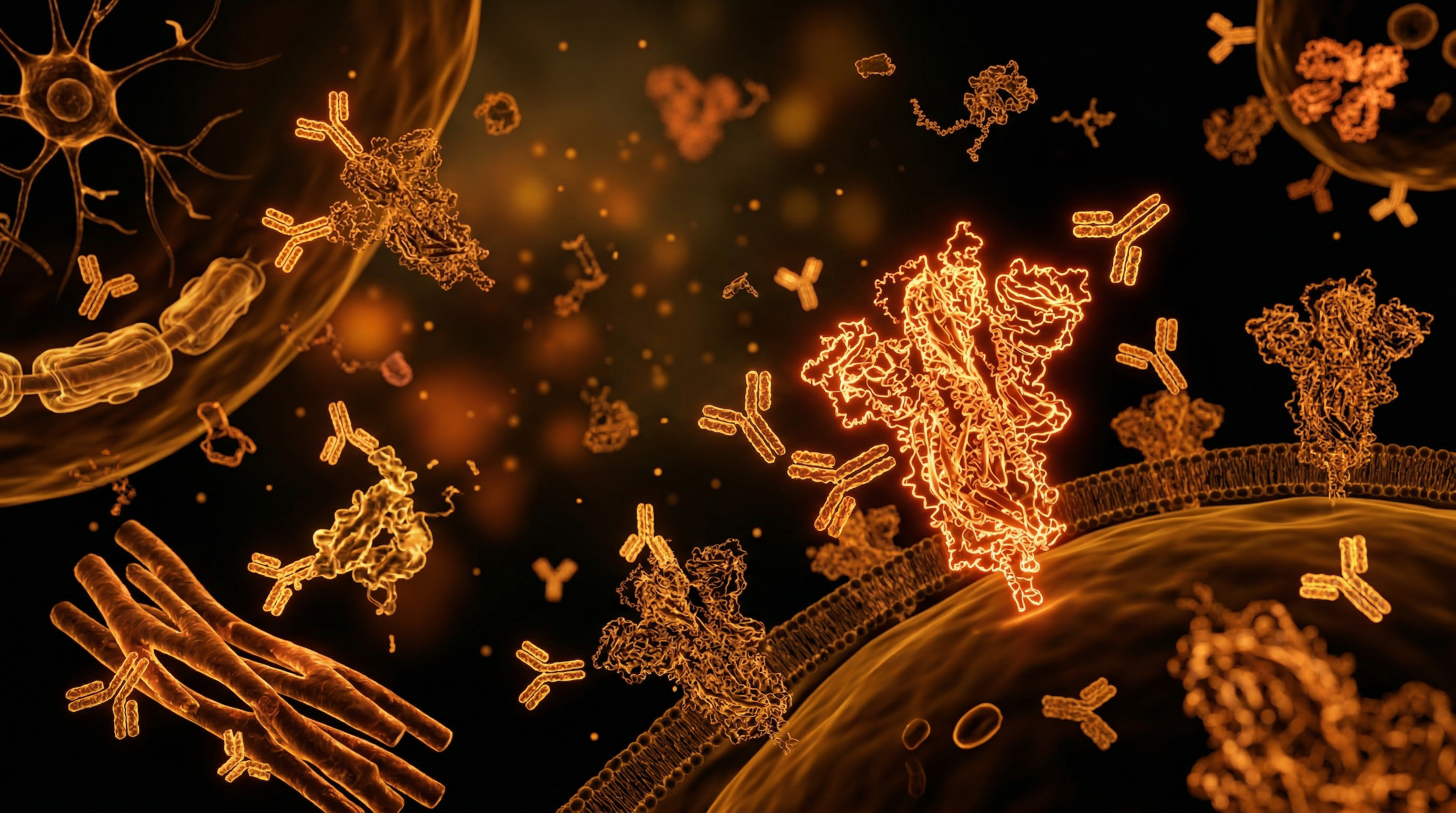 Scientific illustration for Molecular Mimicry: The Autoimmune Pathogenesis of Spike-Related Illnesses