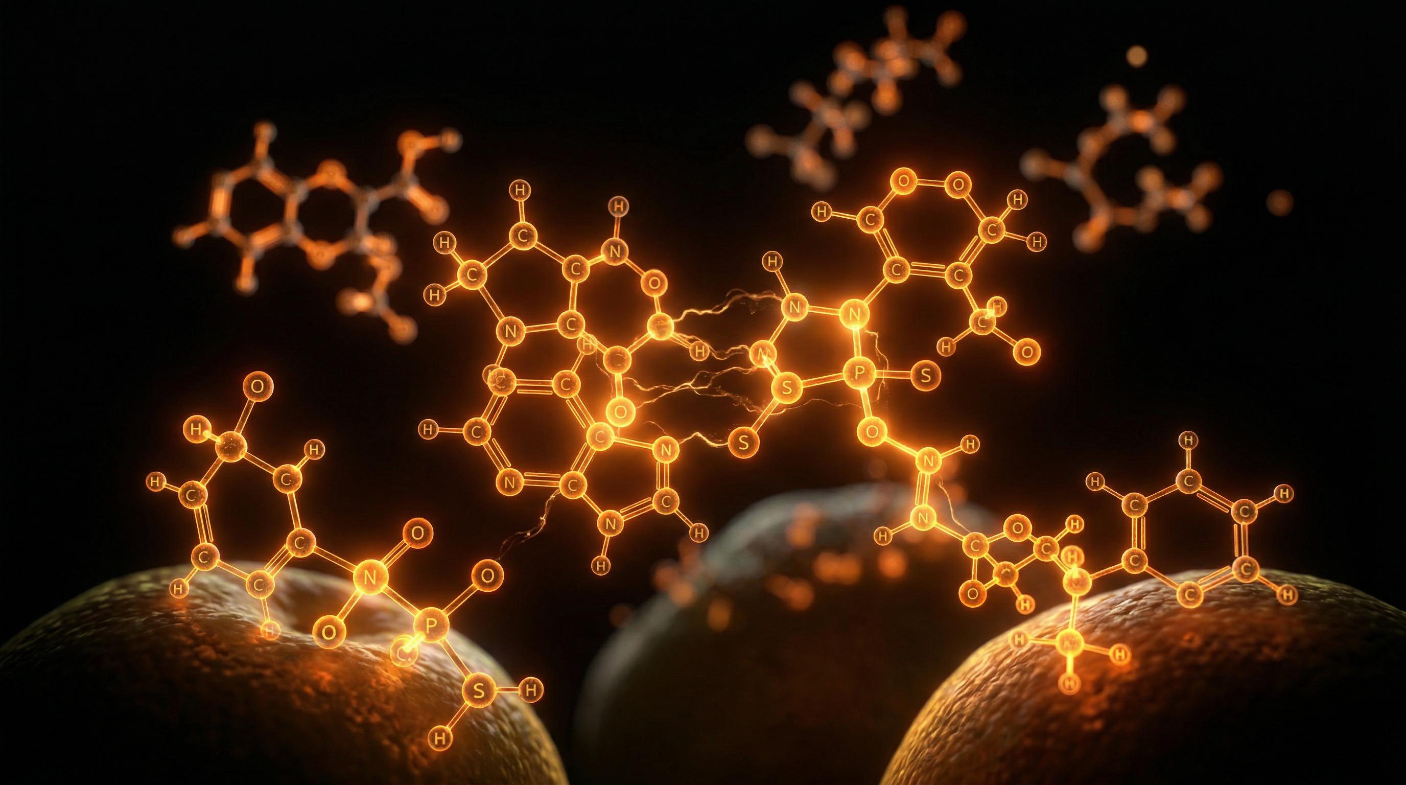 Scientific illustration for The Chemical Cocktail Effect: Why Combined Pesticide Residues Challenge UK Food Safety Standards