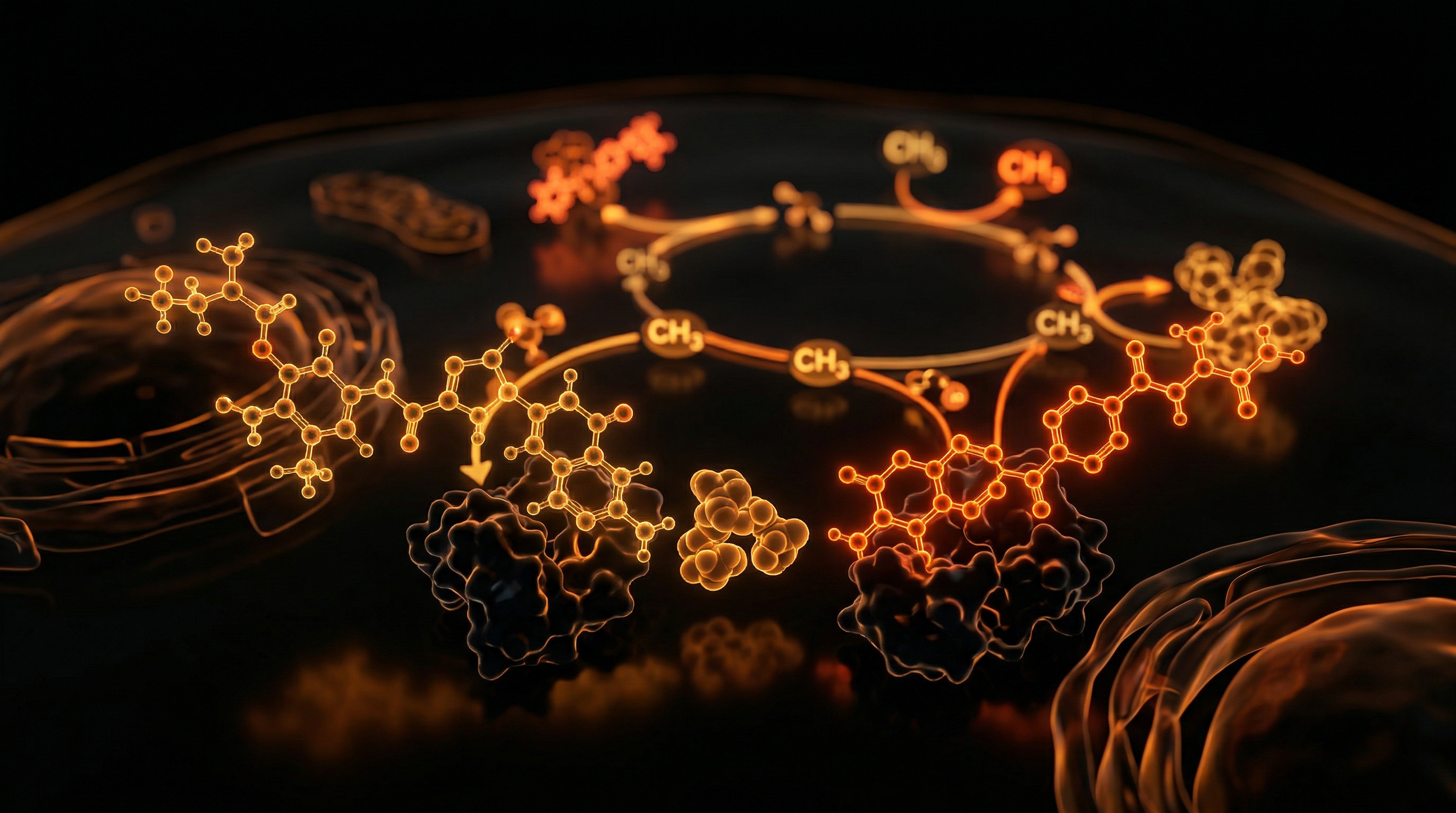Scientific illustration for Folate vs Folic Acid: The Methylation Trap