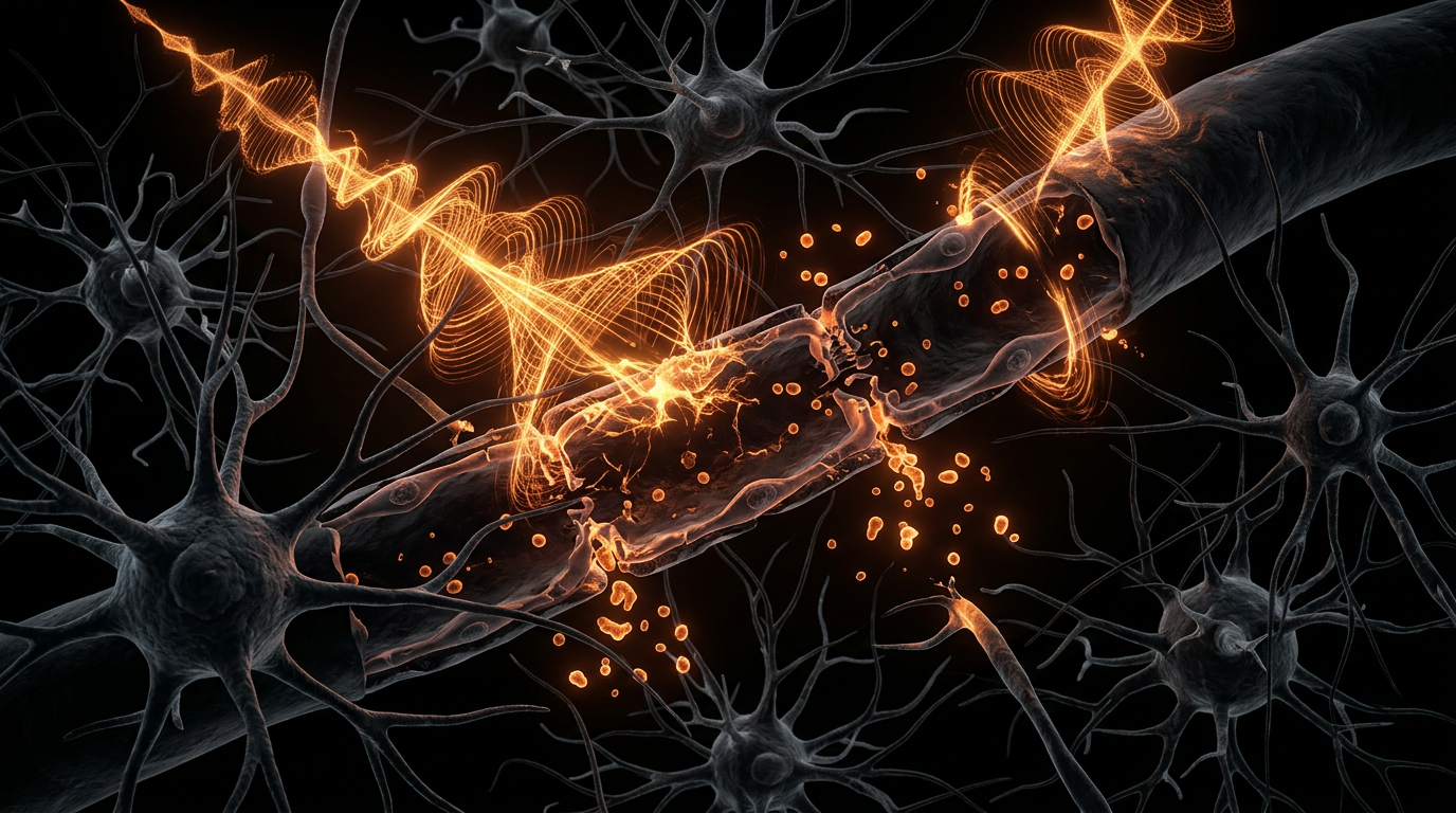 Scientific illustration for Piercing the Shield: Smart Meters and Blood-Brain Barrier Permeability
