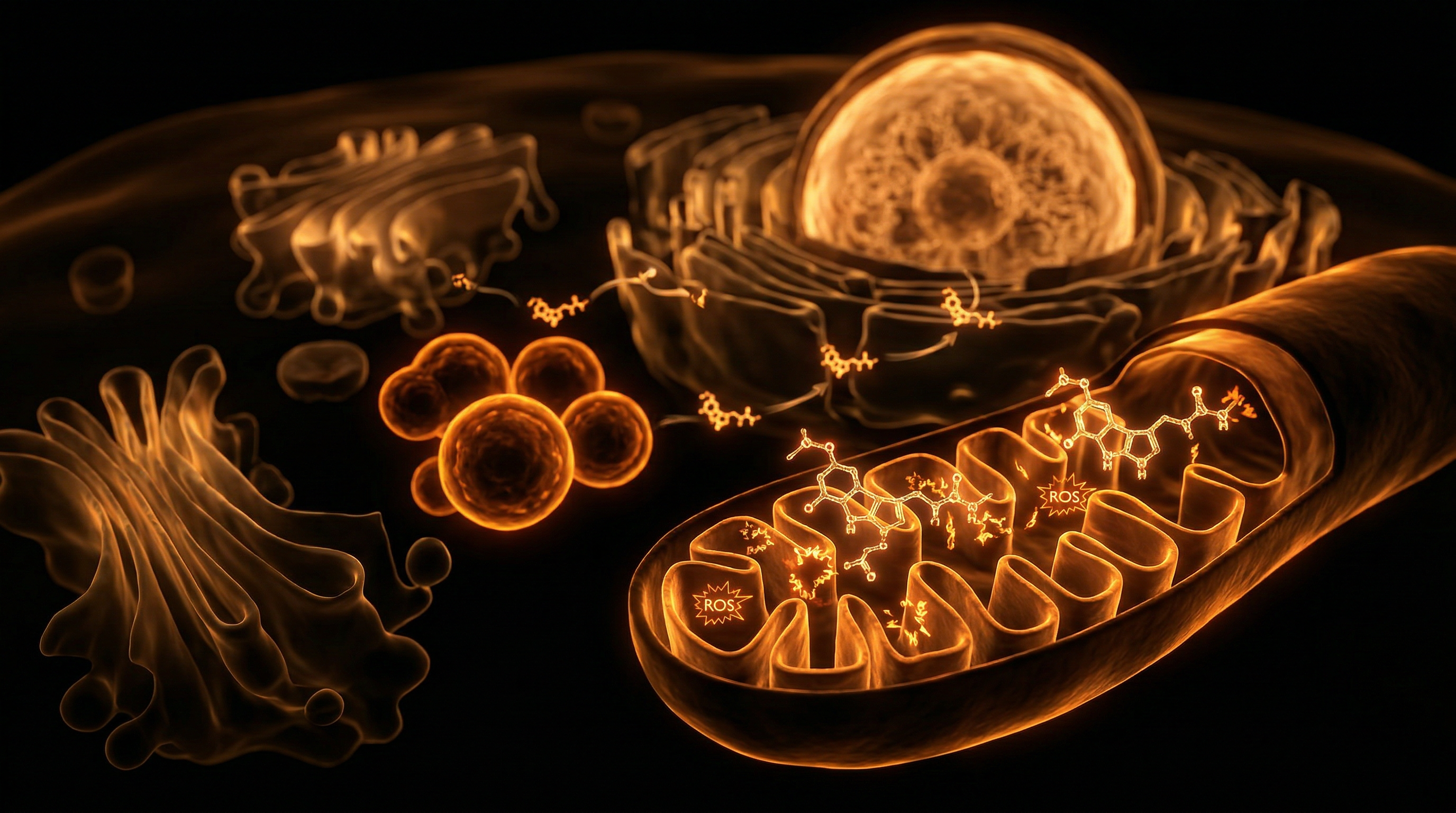 Scientific illustration for The Melanin Paradox: Why Subcellular Melatonin is the UK’s Missing Antioxidant