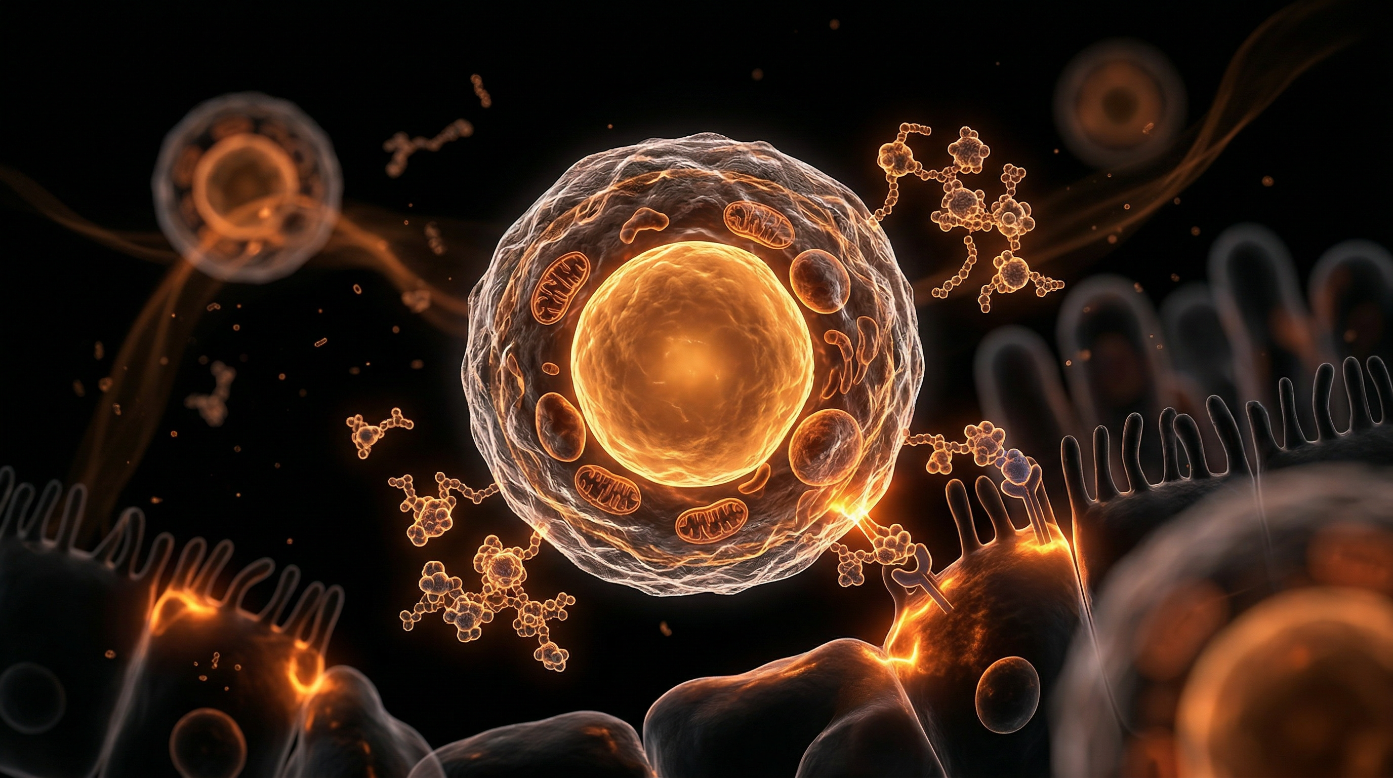 Scientific illustration for Blastocystis hominis: The Cryptic Protozoan Driving IBS in the UK