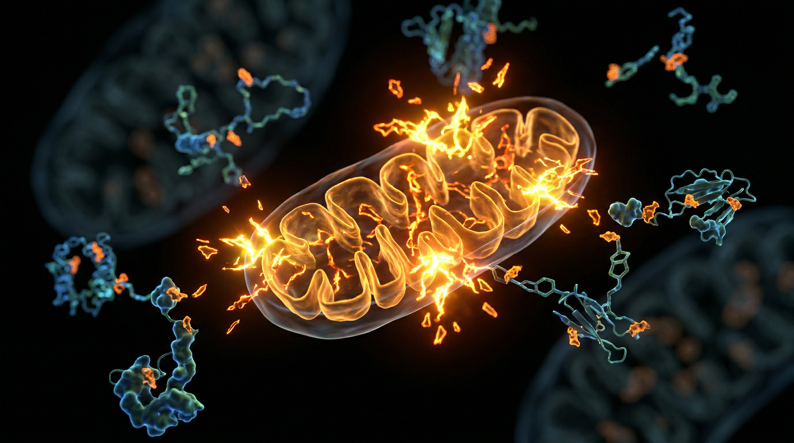 Scientific illustration for Oxidative Stress: The Silent Fire Inside Every Cell