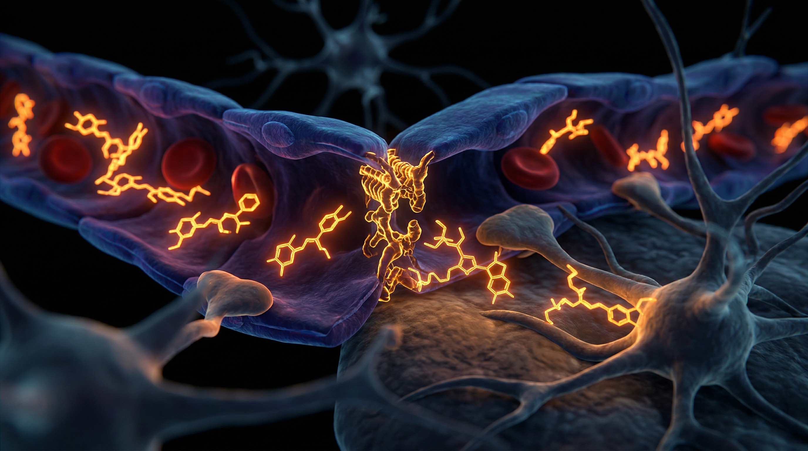 Scientific illustration for Blood-Brain Barrier Breach: Synthetic Pyrethroids in UK Root Vegetables