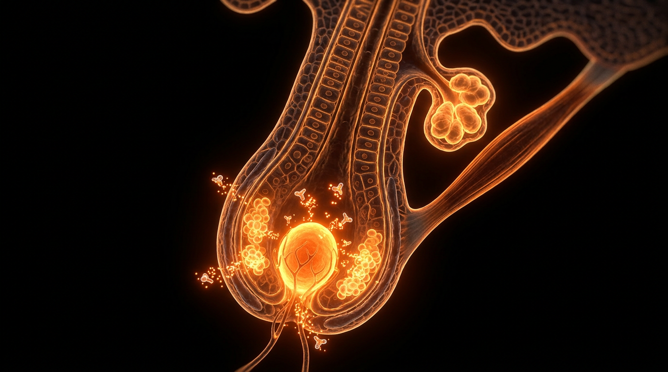 Scientific illustration for PRP and Stem Cell Approaches: The Future of Biological Hair Regeneration