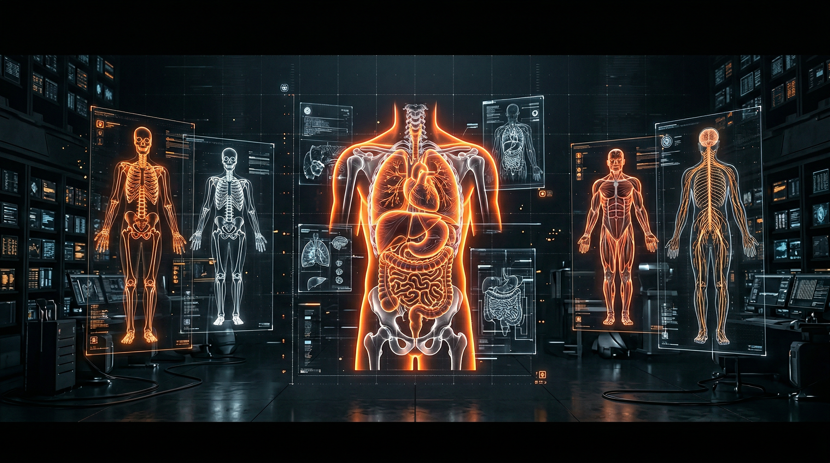 Architectural visualization of the INNERSTANDIN Anatomy Library archive