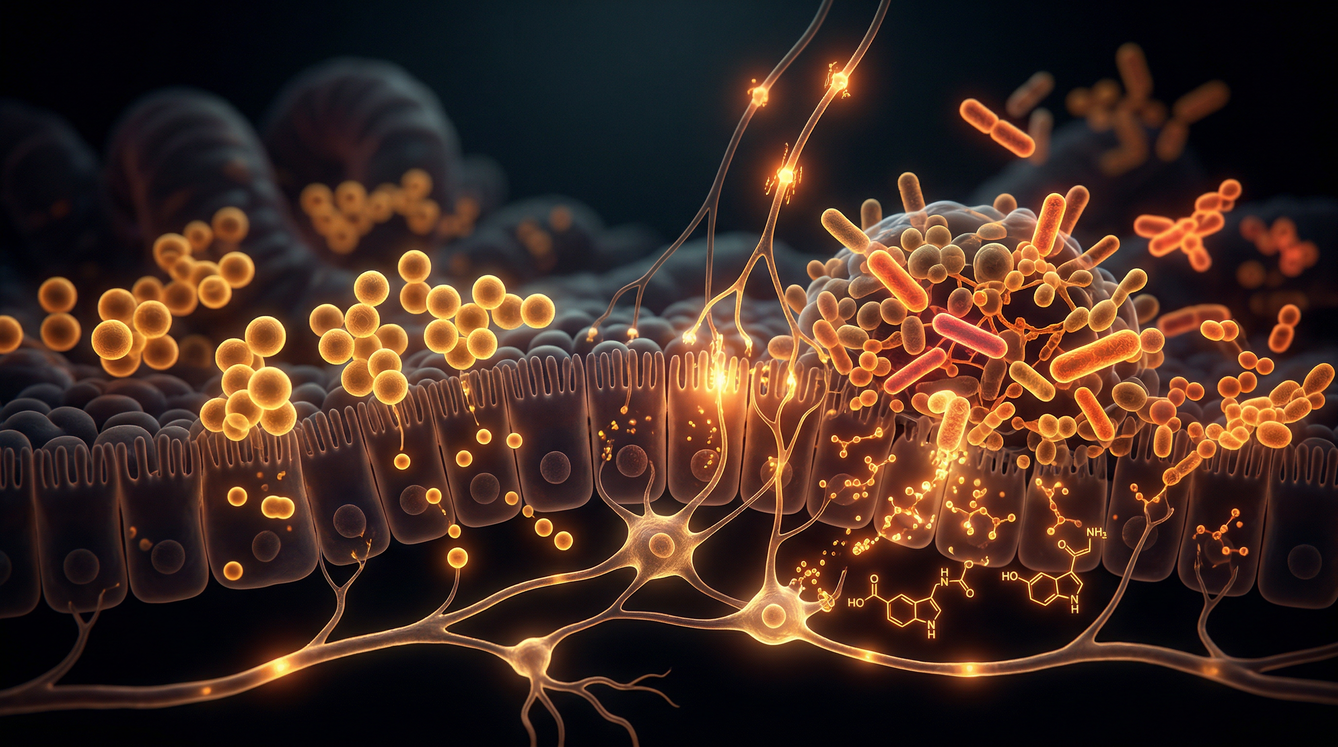 Scientific illustration for Kefir and the Psychobiotic Potential: Why Fermented Dairy Outperforms Standard Probiotics for Mental Clarity
