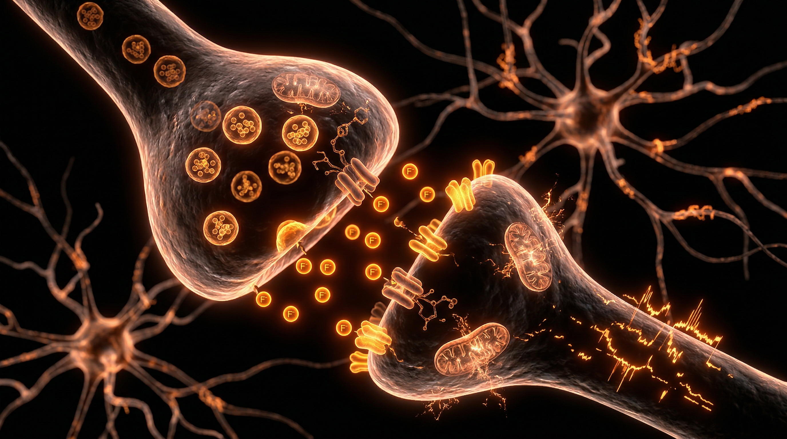 Scientific illustration for Fluoride Neurotoxicity: The Misdiagnosis of ADHD