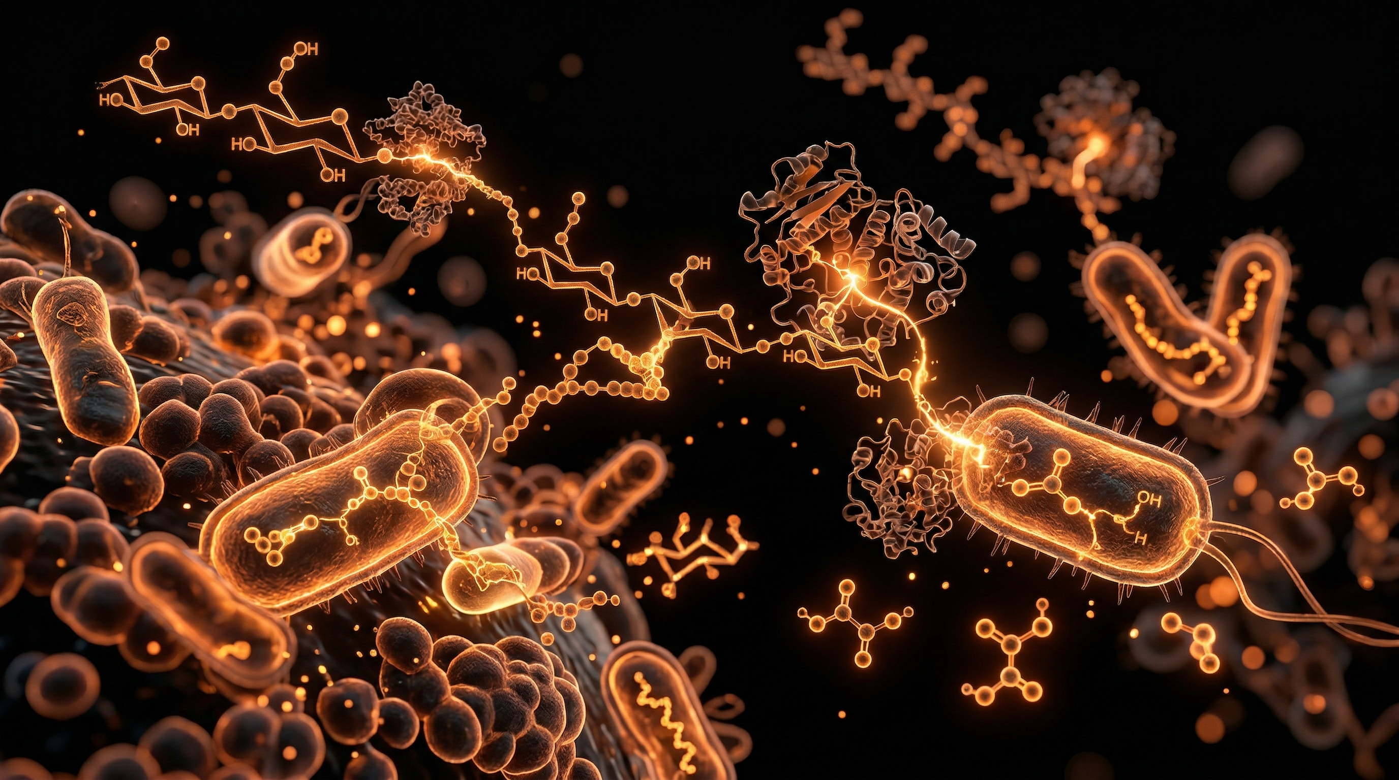 Scientific illustration for The Oral Microbiome: Fermentation Beyond the Stomach