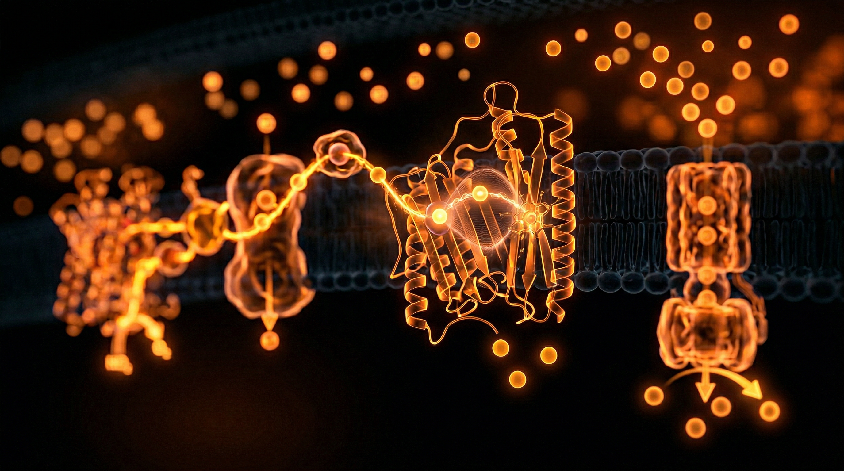 Scientific illustration for How Electron Tunneling Drives Your Mitochondrial Energy Production