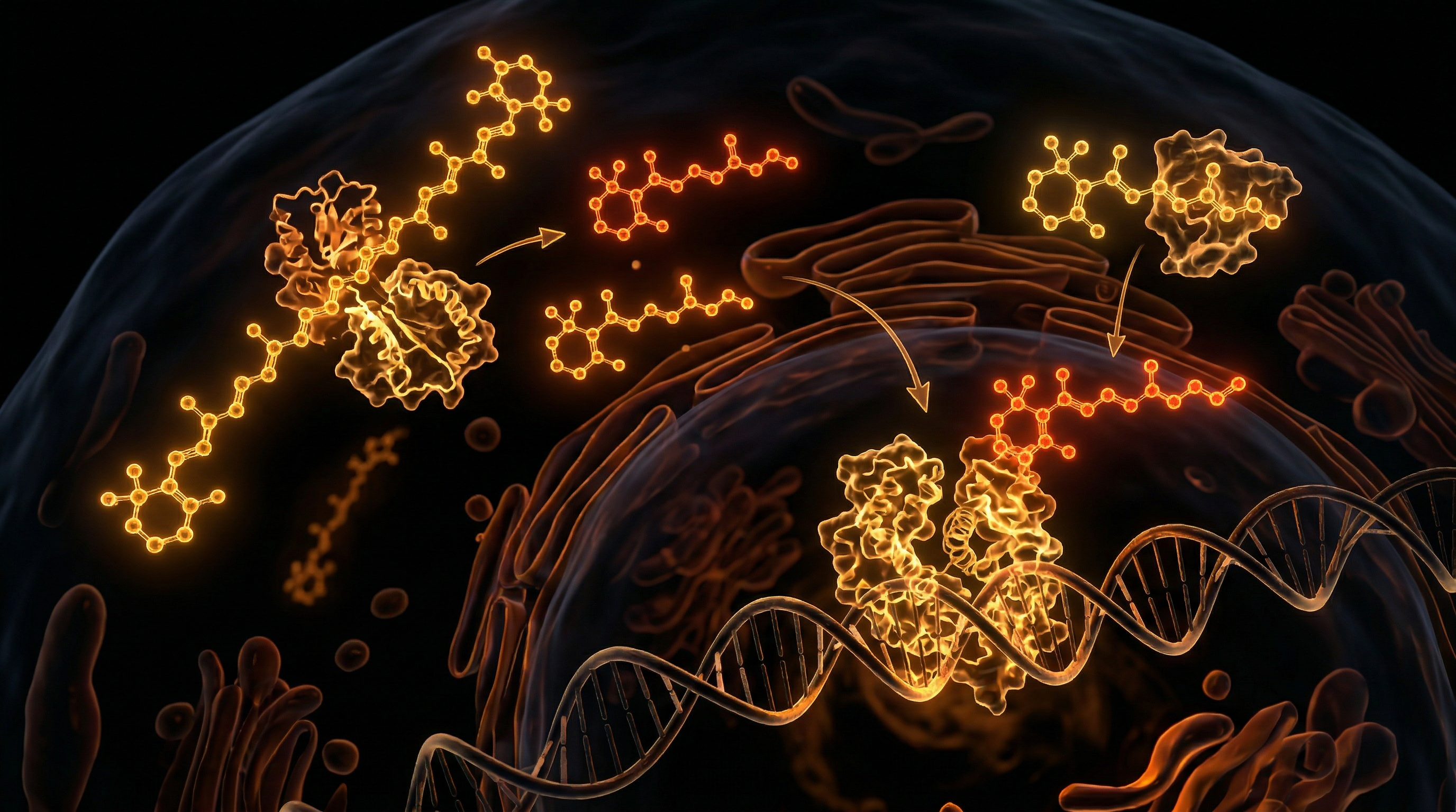 Scientific illustration for Retinol vs Beta-Carotene: The Genetic Reality of Vitamin A Conversion