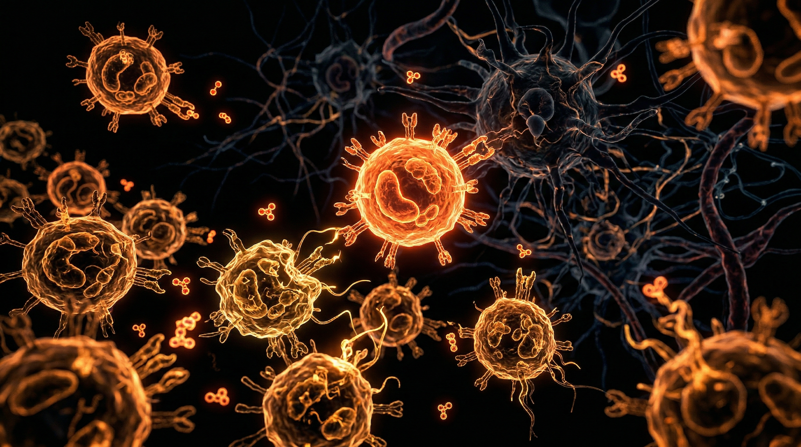 Scientific illustration for The Vitamin D Deficiency Crisis and its Impact on British T-Cell Function