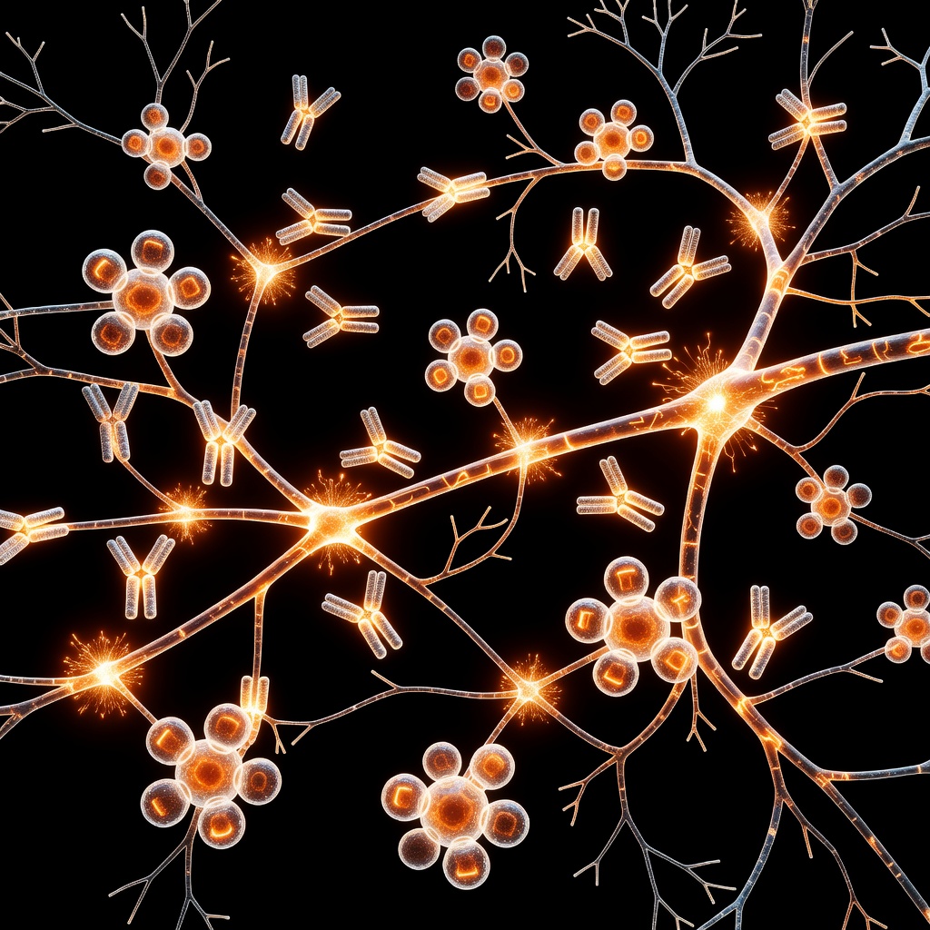 Scientific illustration for The Cortisol-Testosterone Seesaw: How Chronic Stress Hijacks Masculine Biology
