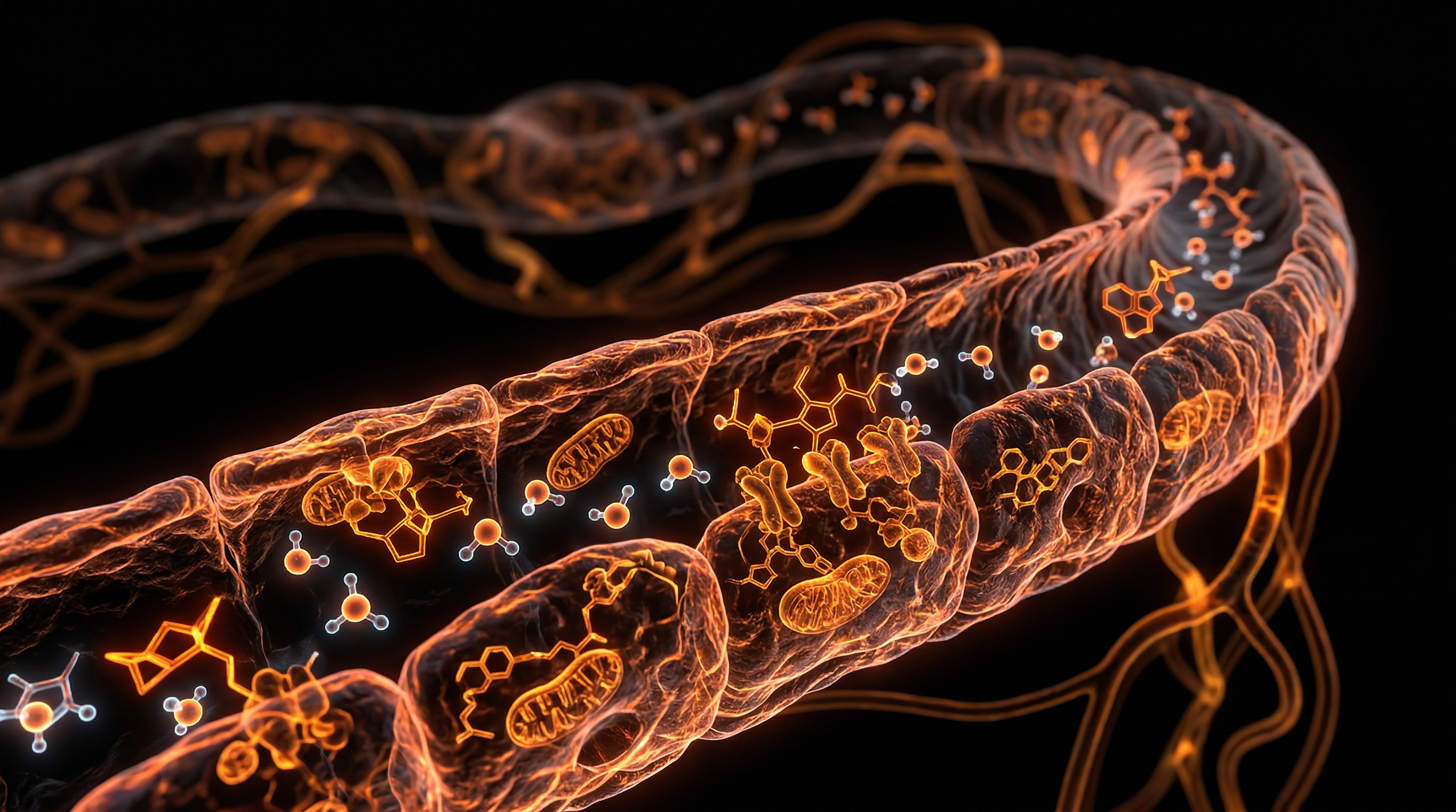 Scientific illustration for Renal Burden: The Impact of Water Chemicals on Kidney Function