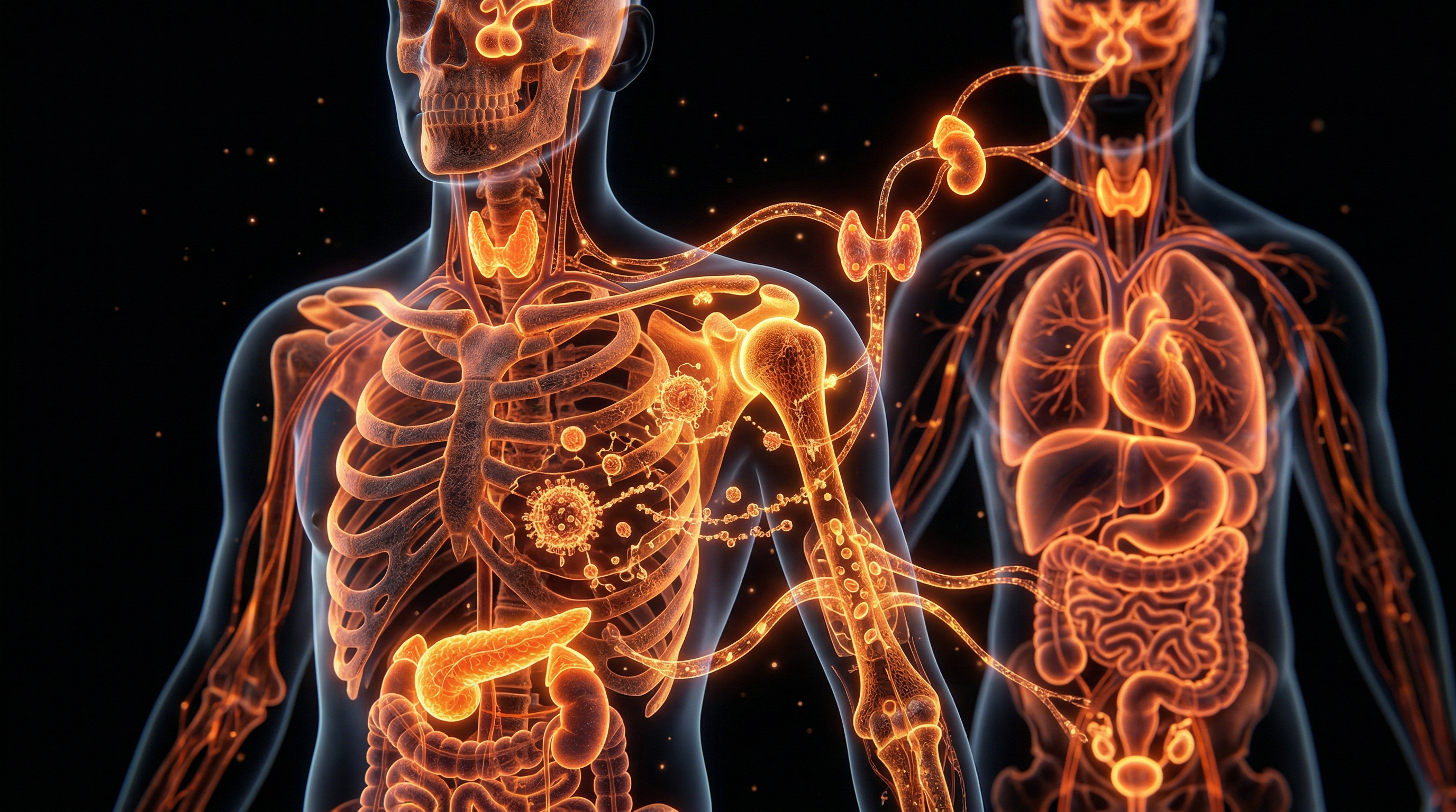 Scientific illustration for More Than A Scaffold: The Endocrine Power of the Skeletal Matrix