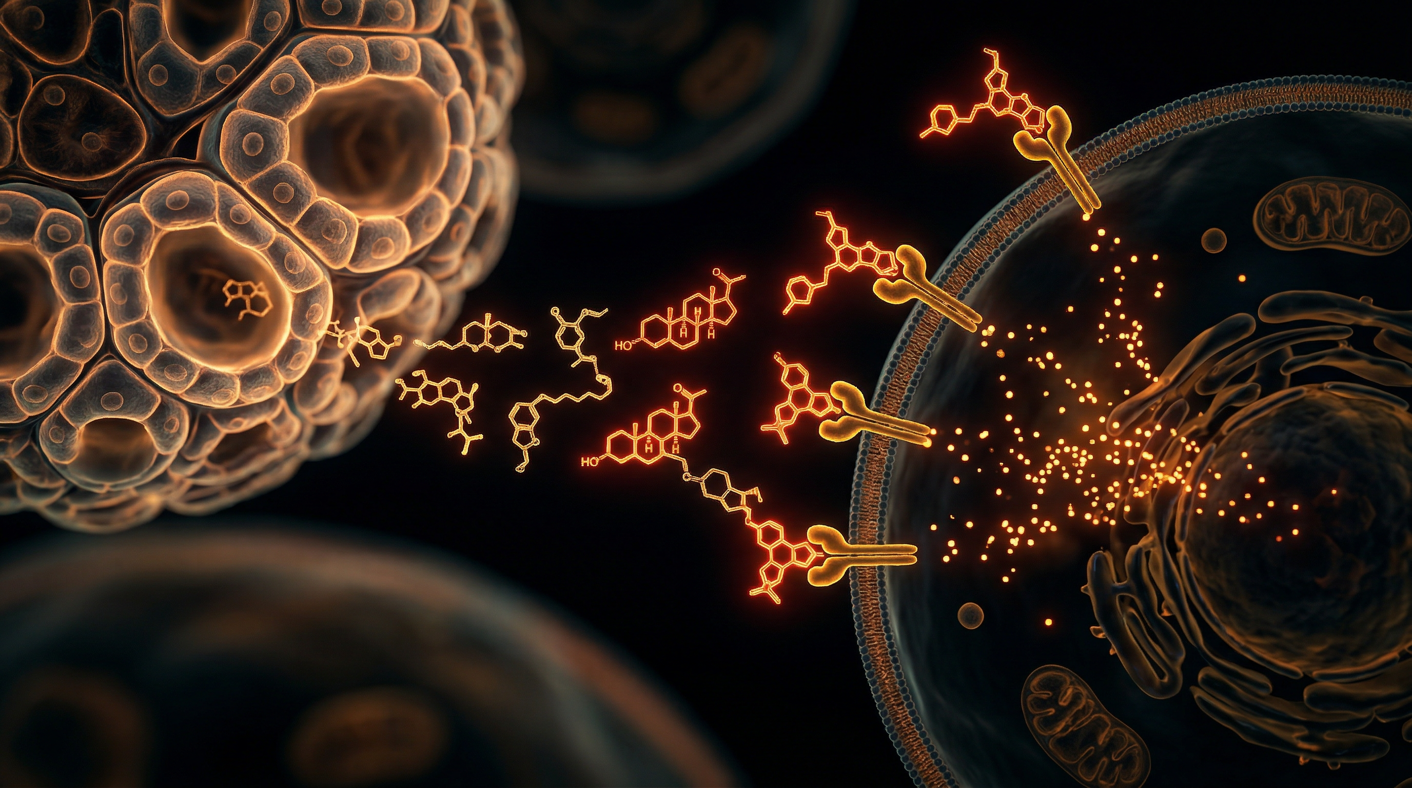 Scientific illustration for Organotherapy: The Targeted Biological Benefits of Consuming Glandular Tissues