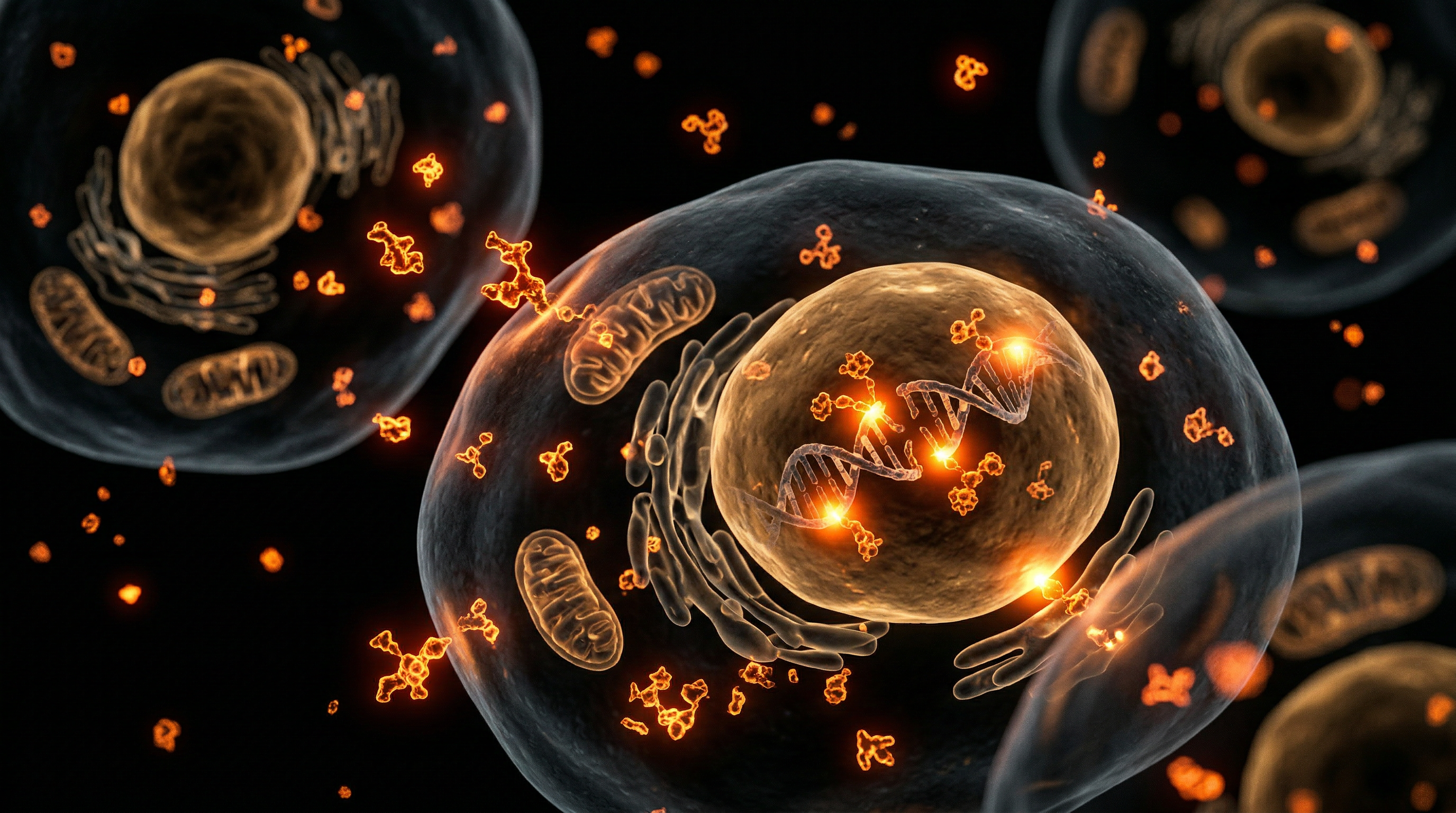 Scientific illustration for Mercury Toxicity