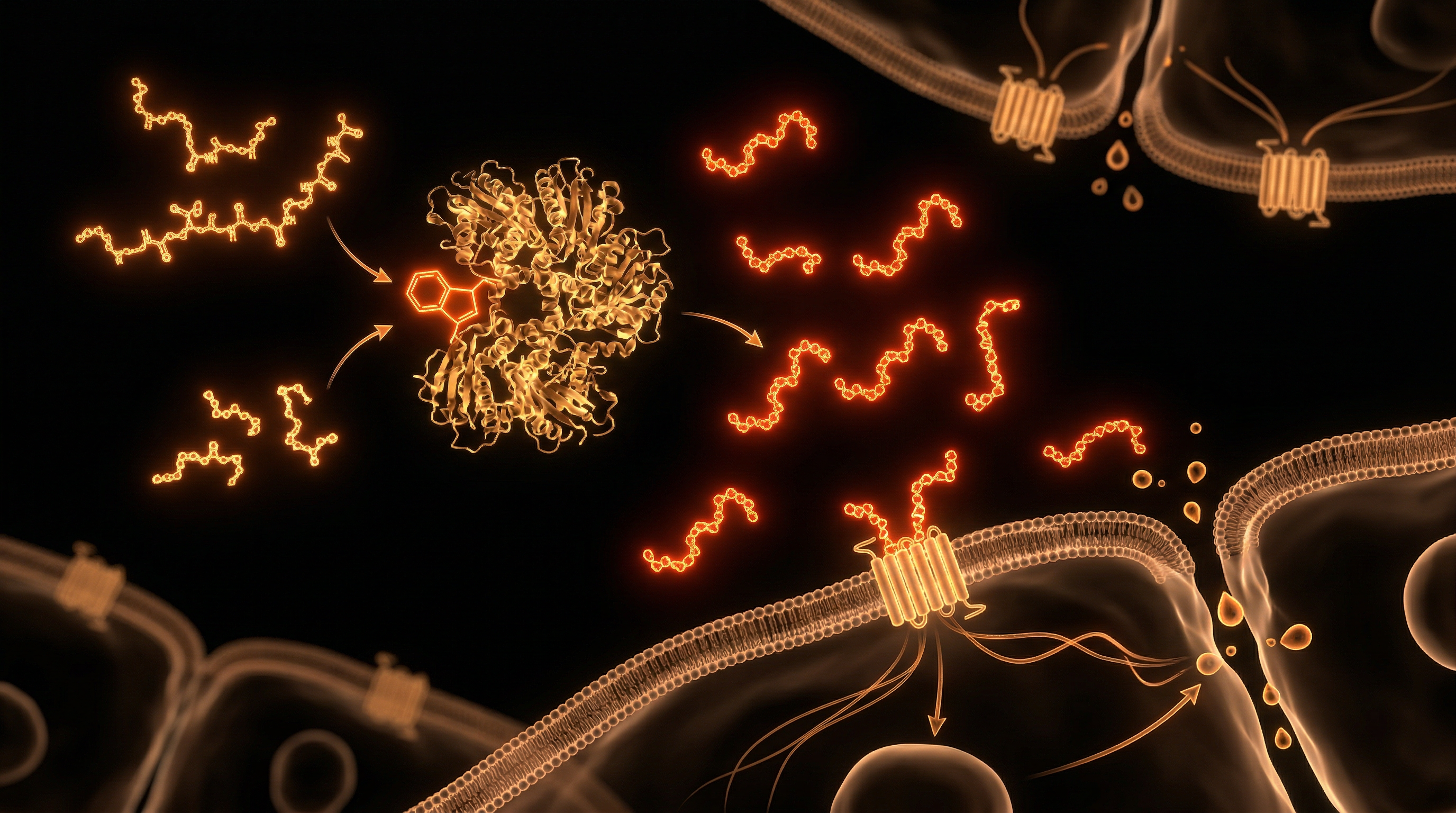 Scientific illustration for ACE Inhibitors and Angioedema: Understanding the Biochemical Pathways of Adverse Reactions