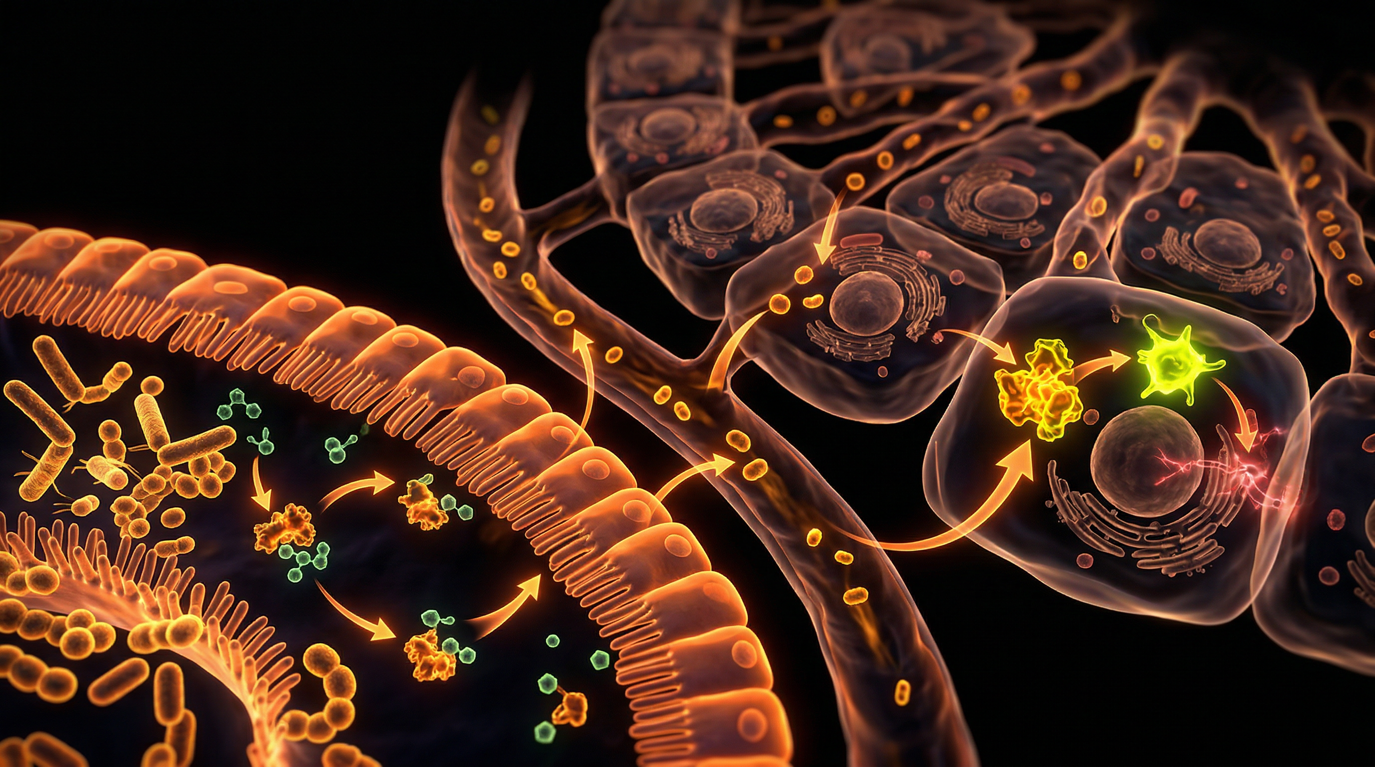 Scientific illustration for The Microbiome-Liver Axis: Xenobiotic Bioactivation