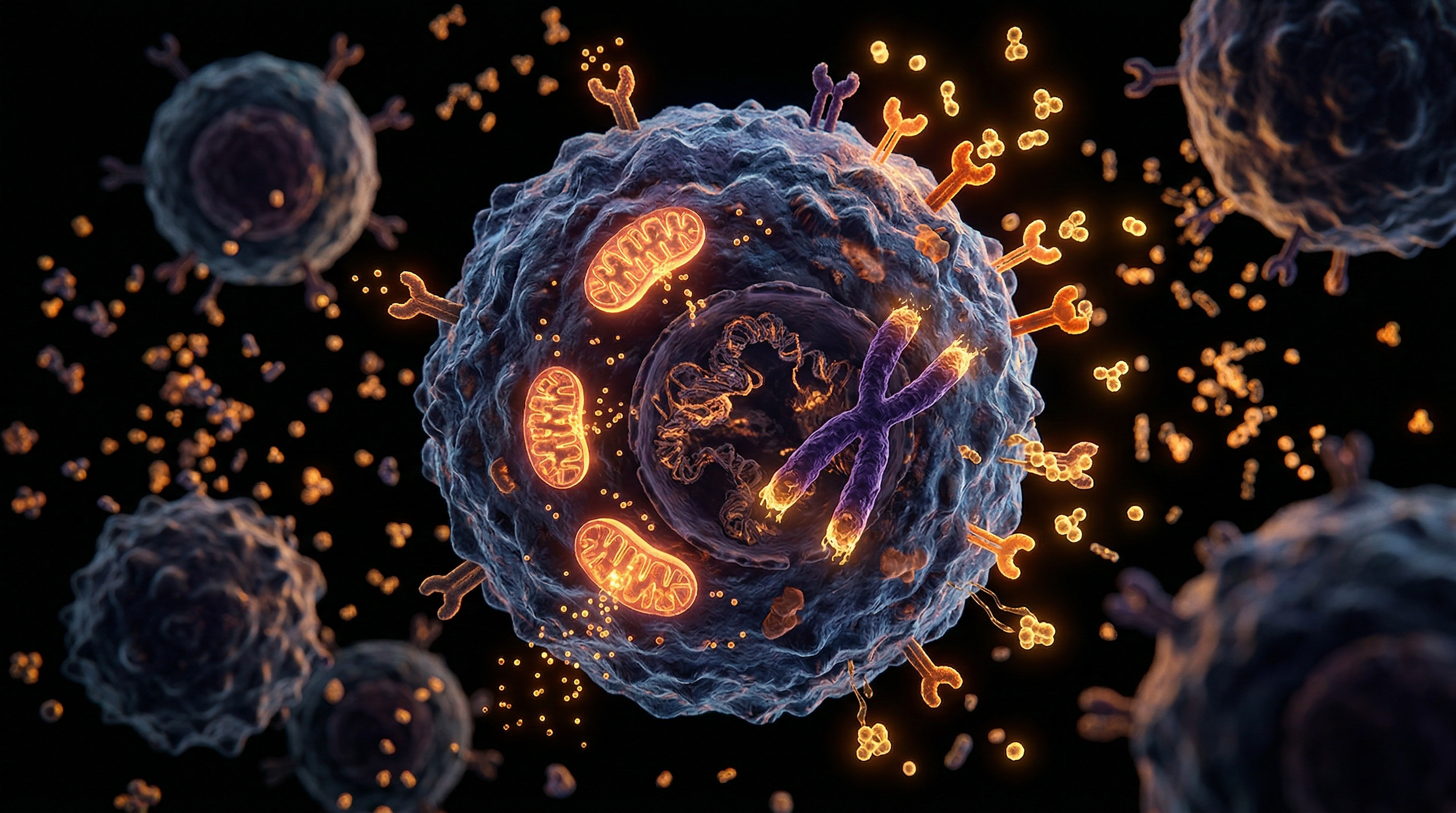 Scientific illustration for The 21st Century T-Cell: Why Modern Youth Face Premature Ageing