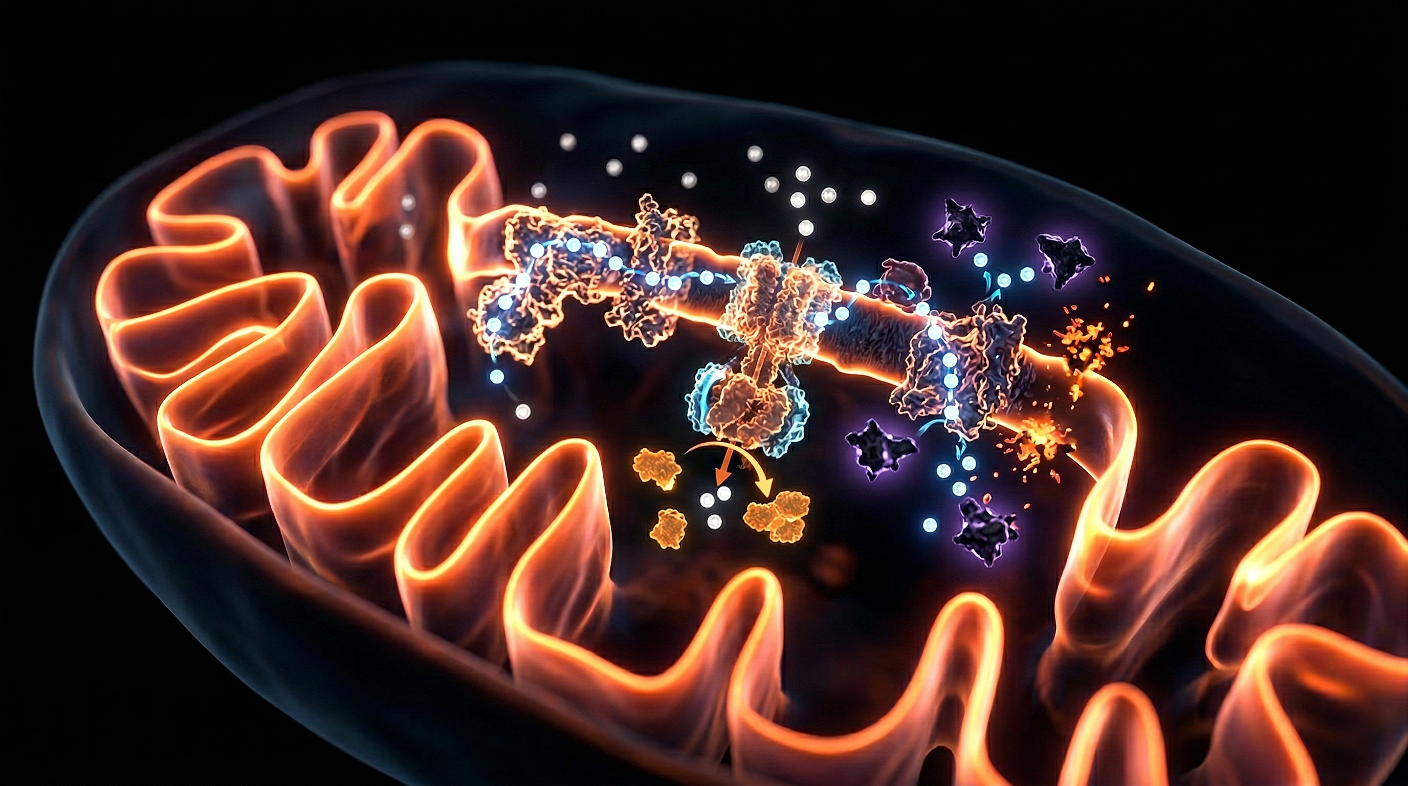 Scientific illustration for Electron Transport Chain: Where Energy Meets Environmental Toxicity