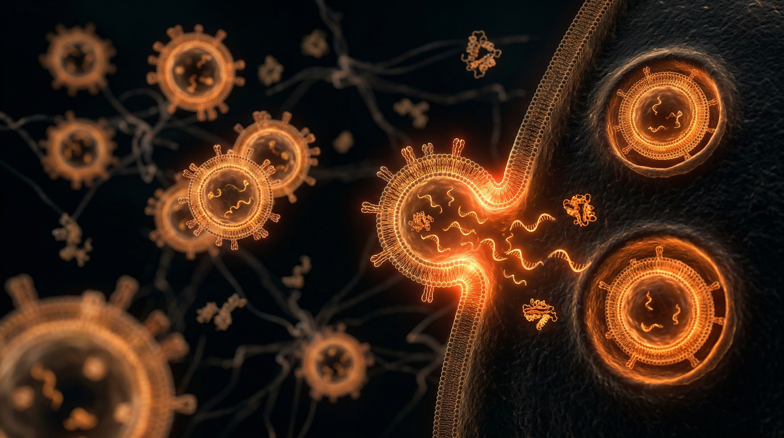Scientific illustration for Exosome Therapy: The Molecular Postmen of Regenerative Medicine