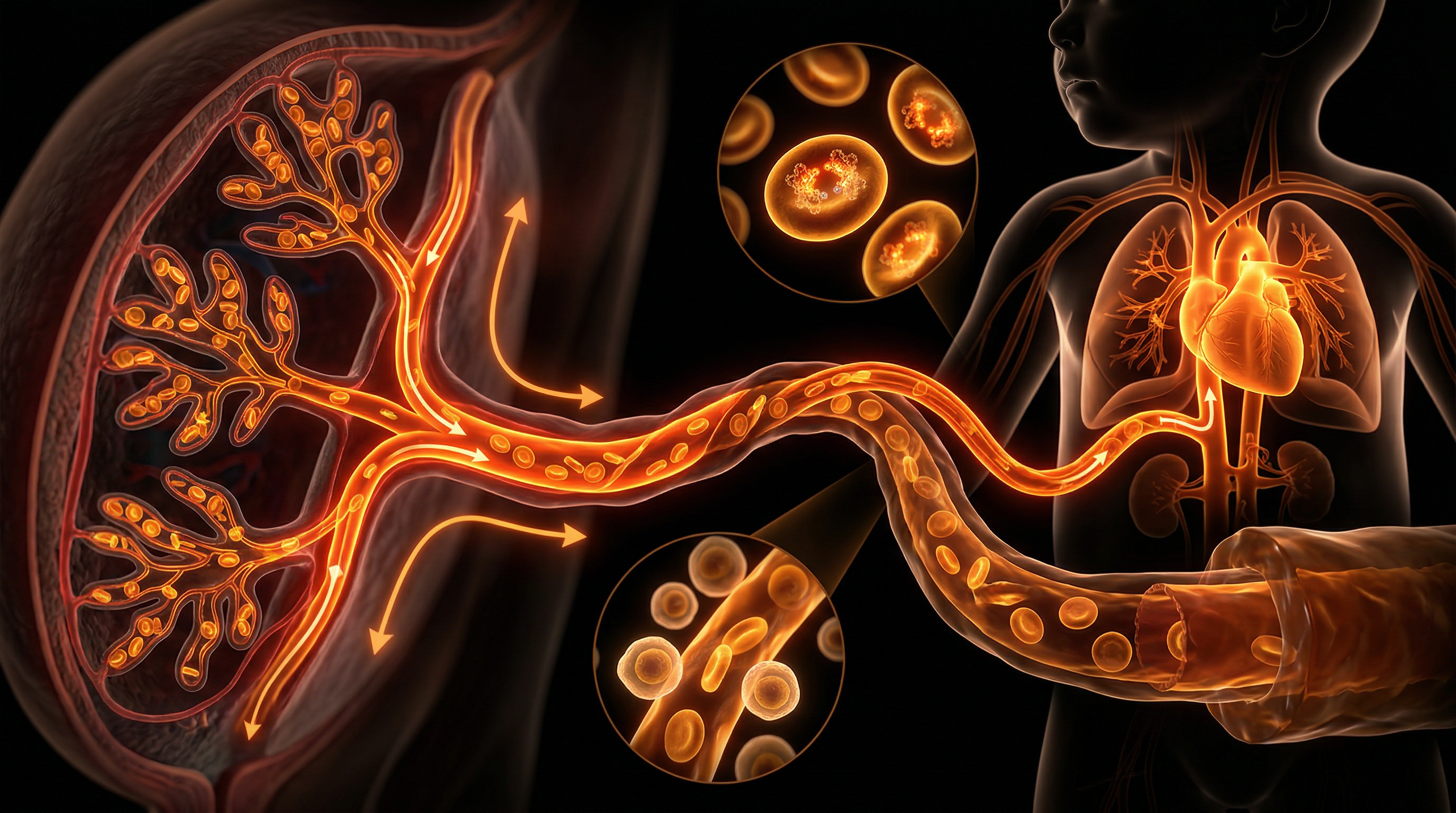 Scientific illustration for Delayed Cord Clamping: The Biological Necessity of Placental Transfusion