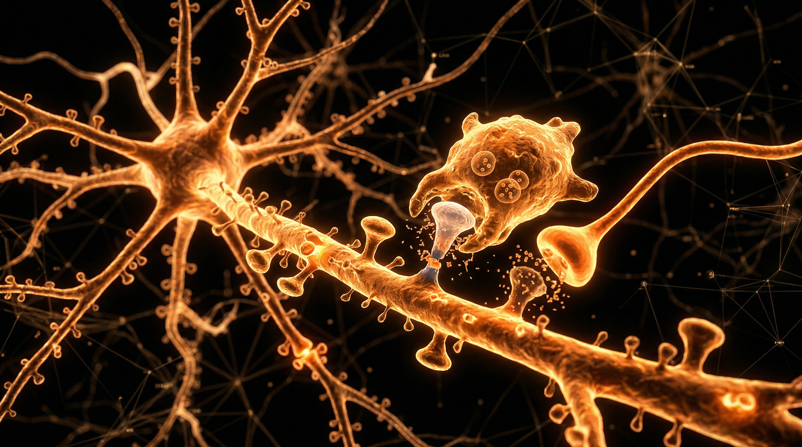Scientific illustration for Dendritic Pruning in the Digital Age