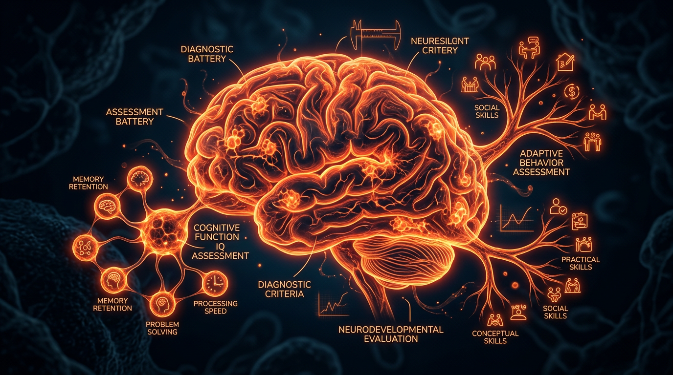 Scientific illustration for Intellectual Disability Assessment Tools