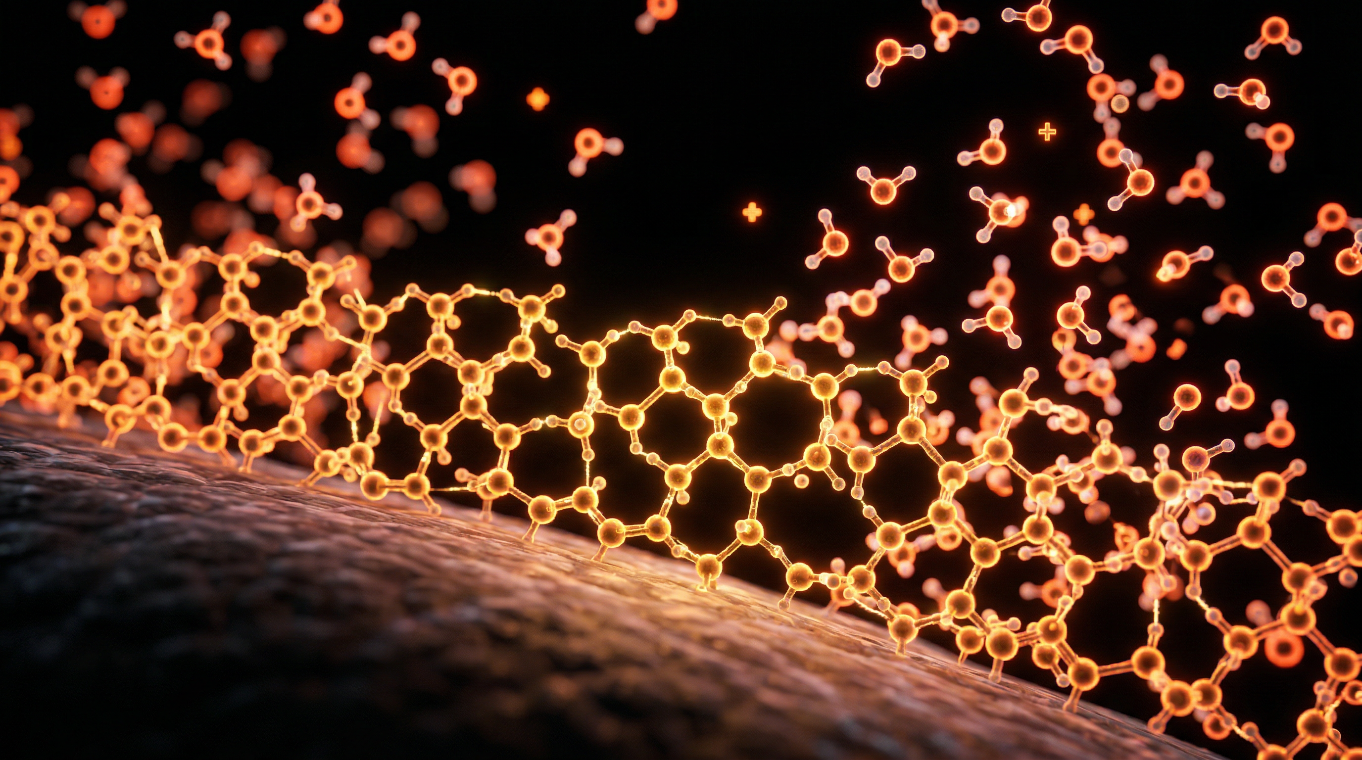 Scientific illustration for The Fourth Phase of Water: Decoding the H3O2 Exclusion Zone
