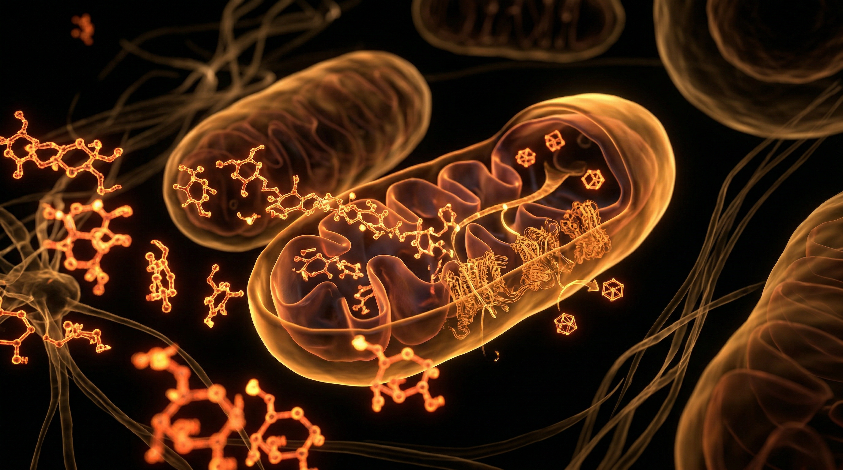 Scientific illustration for The Crabtree Effect: Exploring the Inhibitory Impact of High Glucose on Mitochondrial Respiration