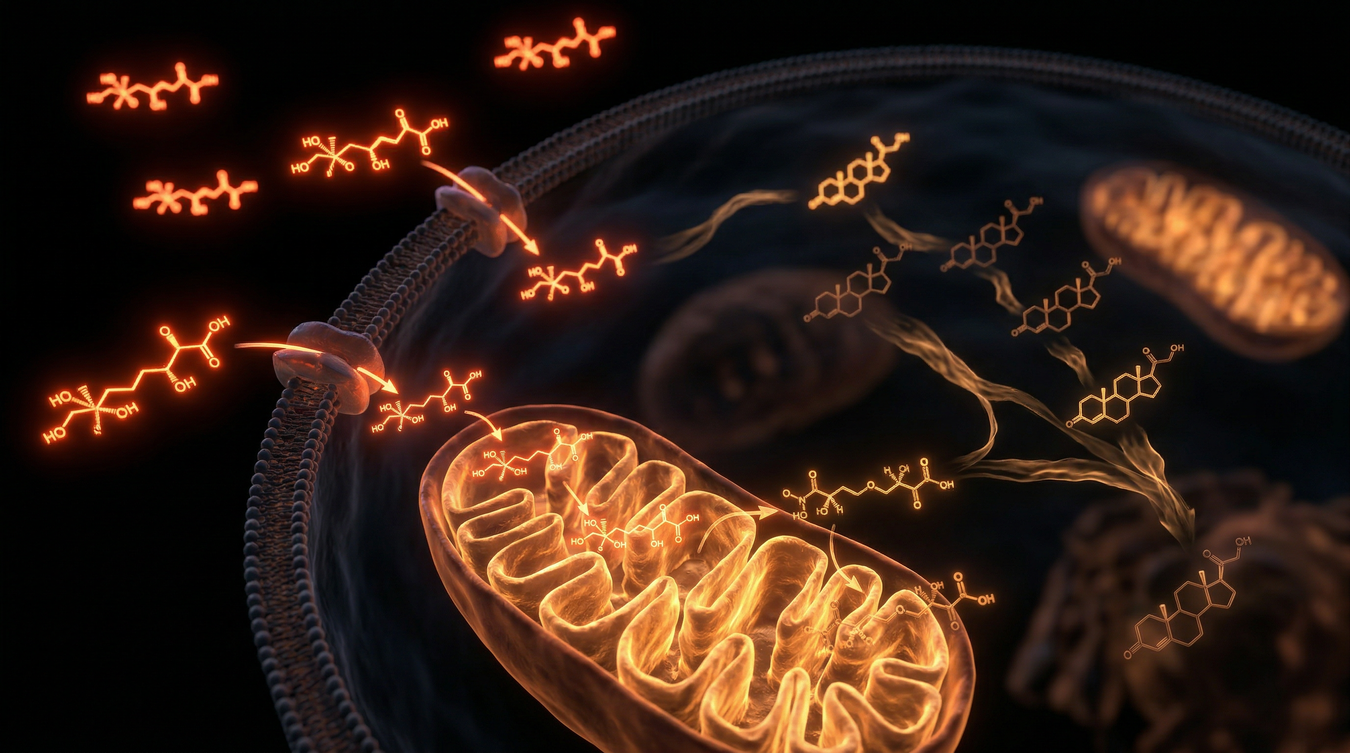 Scientific illustration for Pantothenic Acid and Adrenal Exhaustion